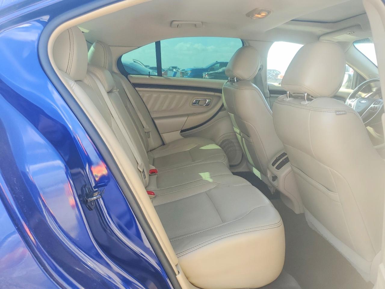 2013 Ford Taurus Limited Синий vin: 1FAHP2F8XDG115313
