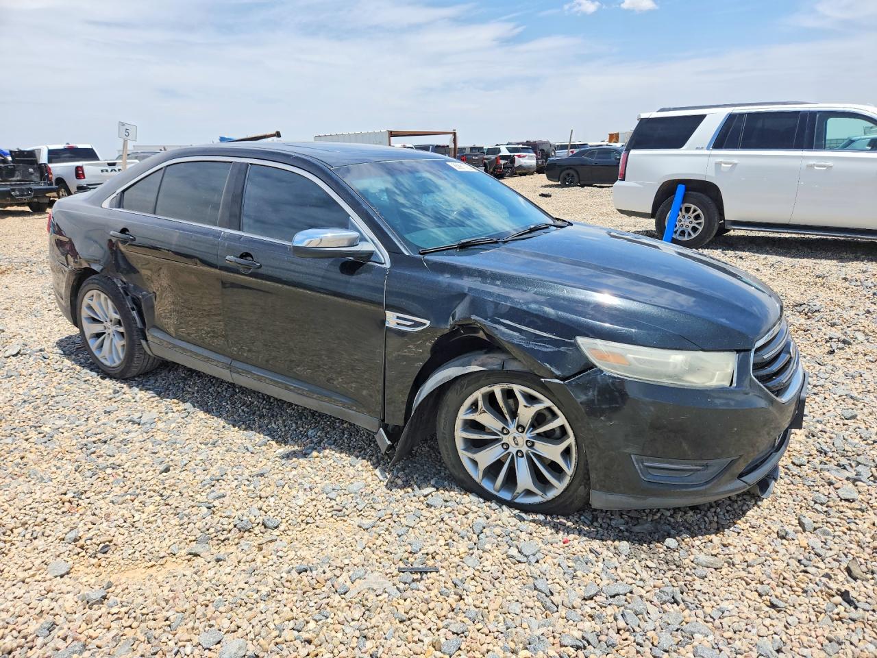2013 Ford Taurus Limited Black vin: 1FAHP2F8XDG148246