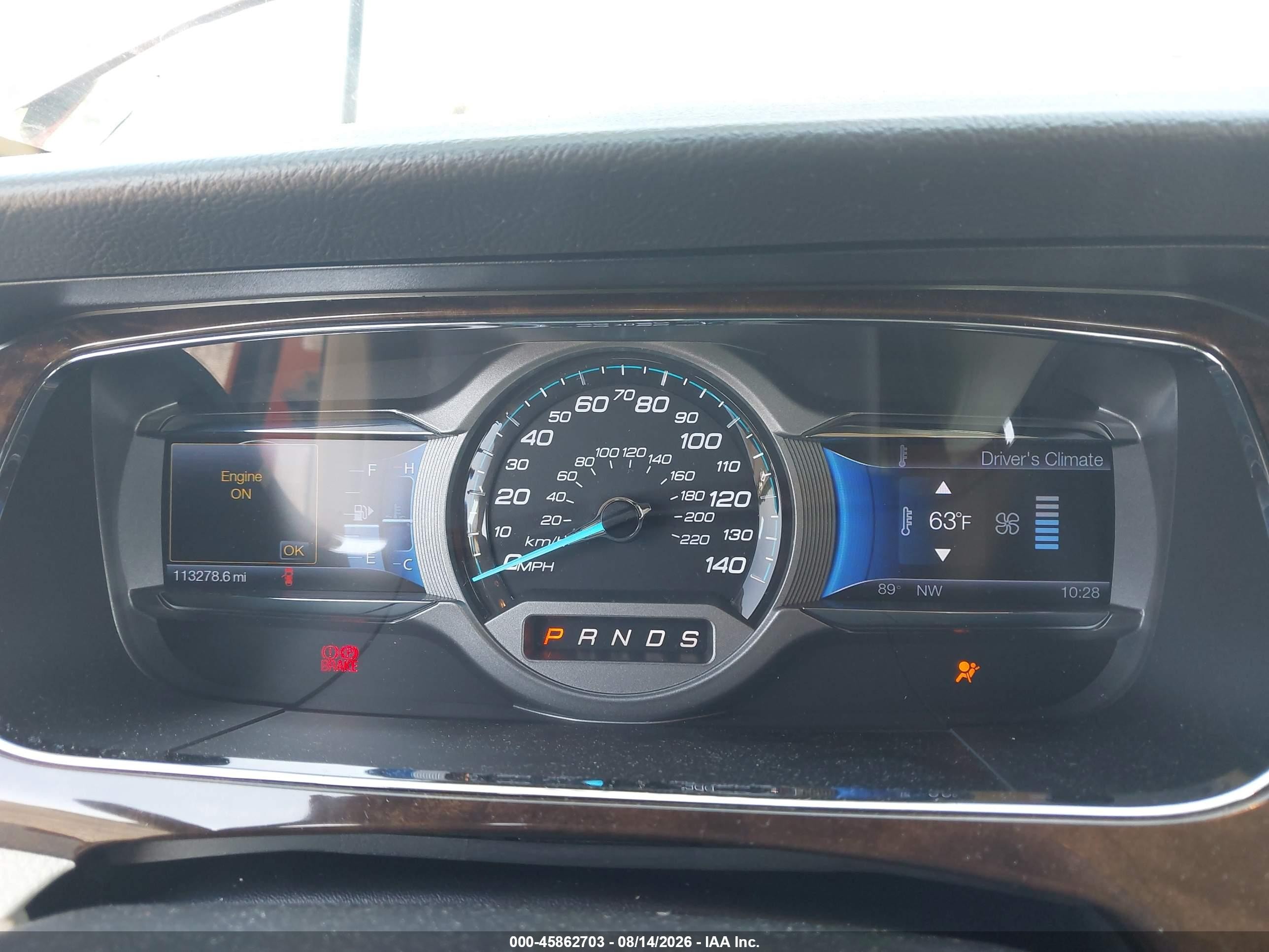 2013 Ford Taurus Limited Red vin: 1FAHP2F8XDG170828