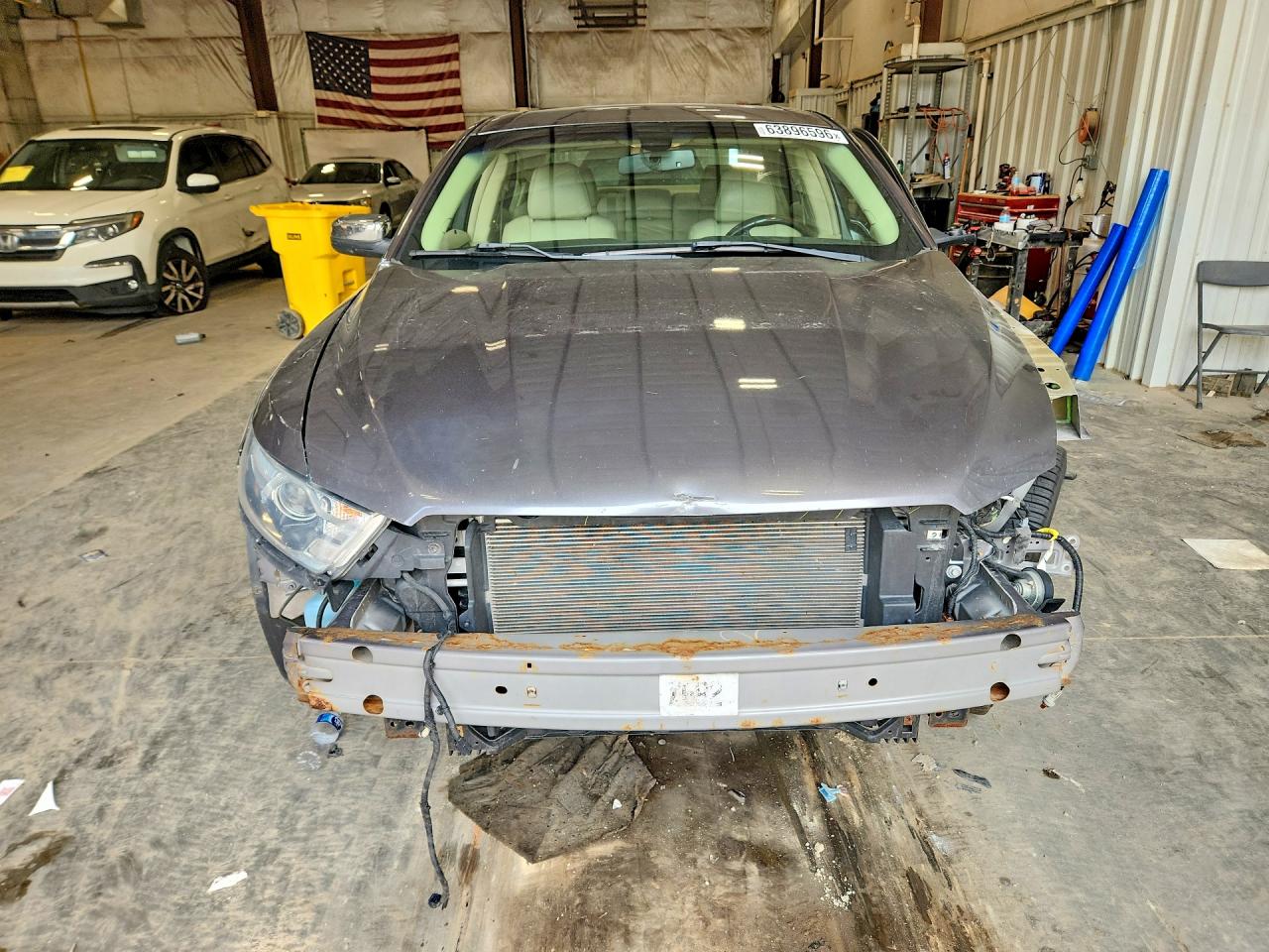 2013 Ford Taurus Limited Gray vin: 1FAHP2F8XDG226699