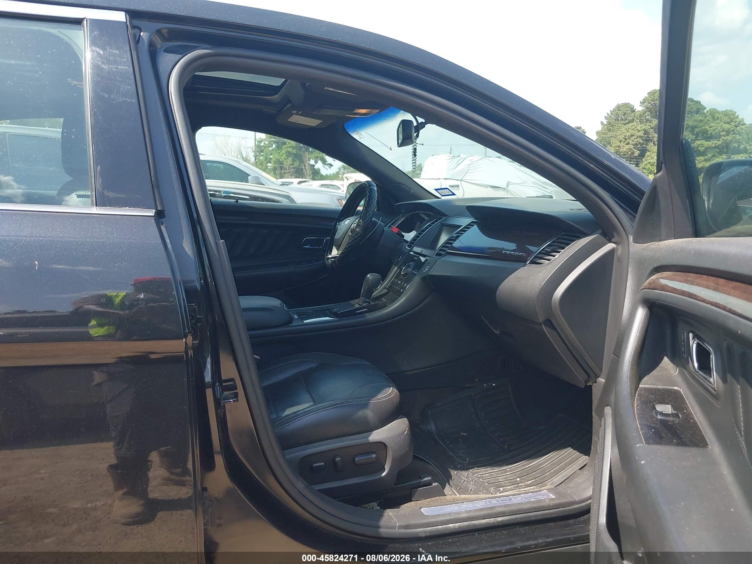 2013 Ford Taurus Limited Black vin: 1FAHP2F8XDG229473