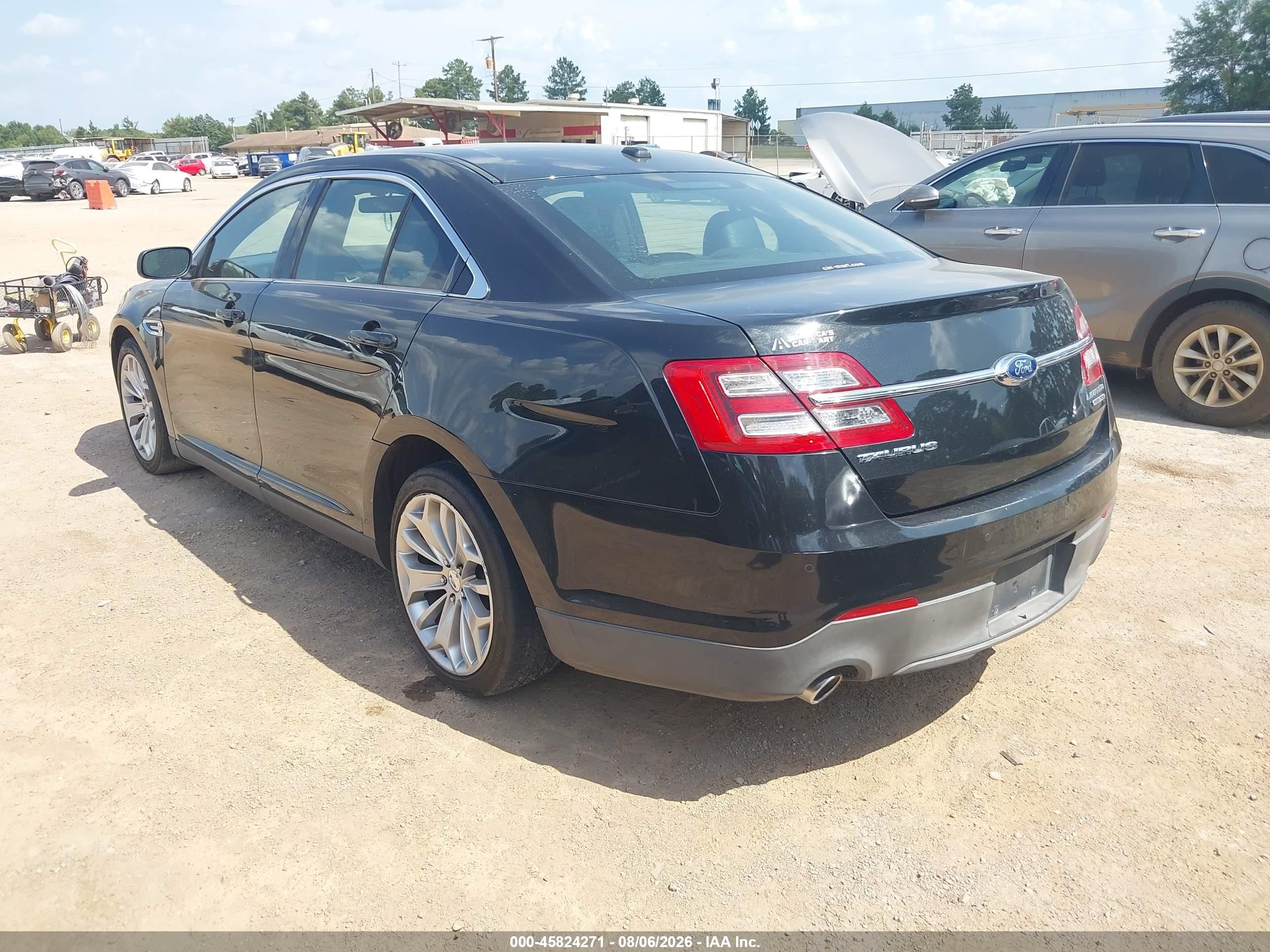 2013 Ford Taurus Limited Black vin: 1FAHP2F8XDG229473