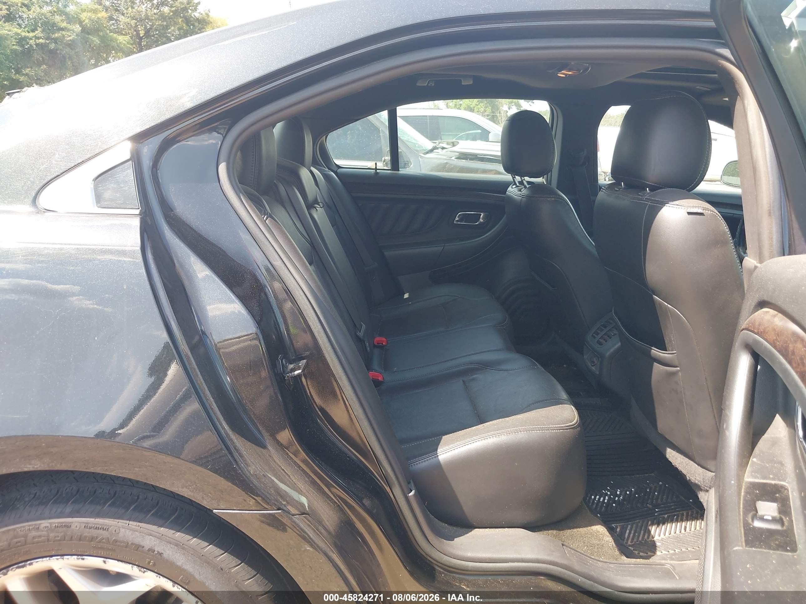 2013 Ford Taurus Limited Black vin: 1FAHP2F8XDG229473