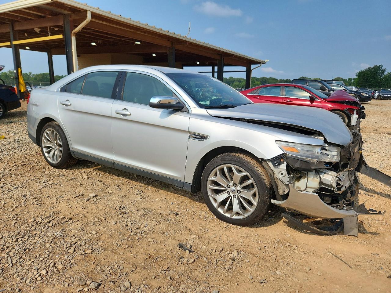 2013 Ford Taurus Limited Silver vin: 1FAHP2F8XDG232180