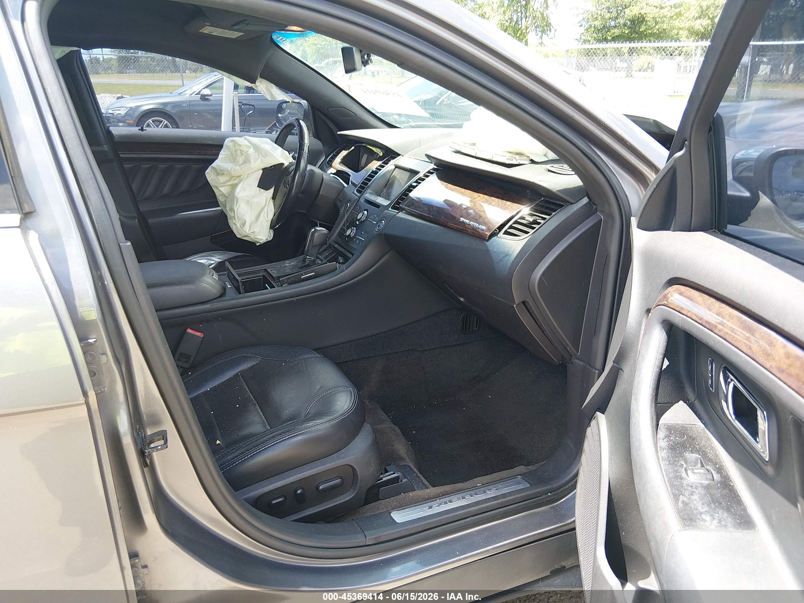 2014 Ford Taurus Limited Gray vin: 1FAHP2F8XEG105074