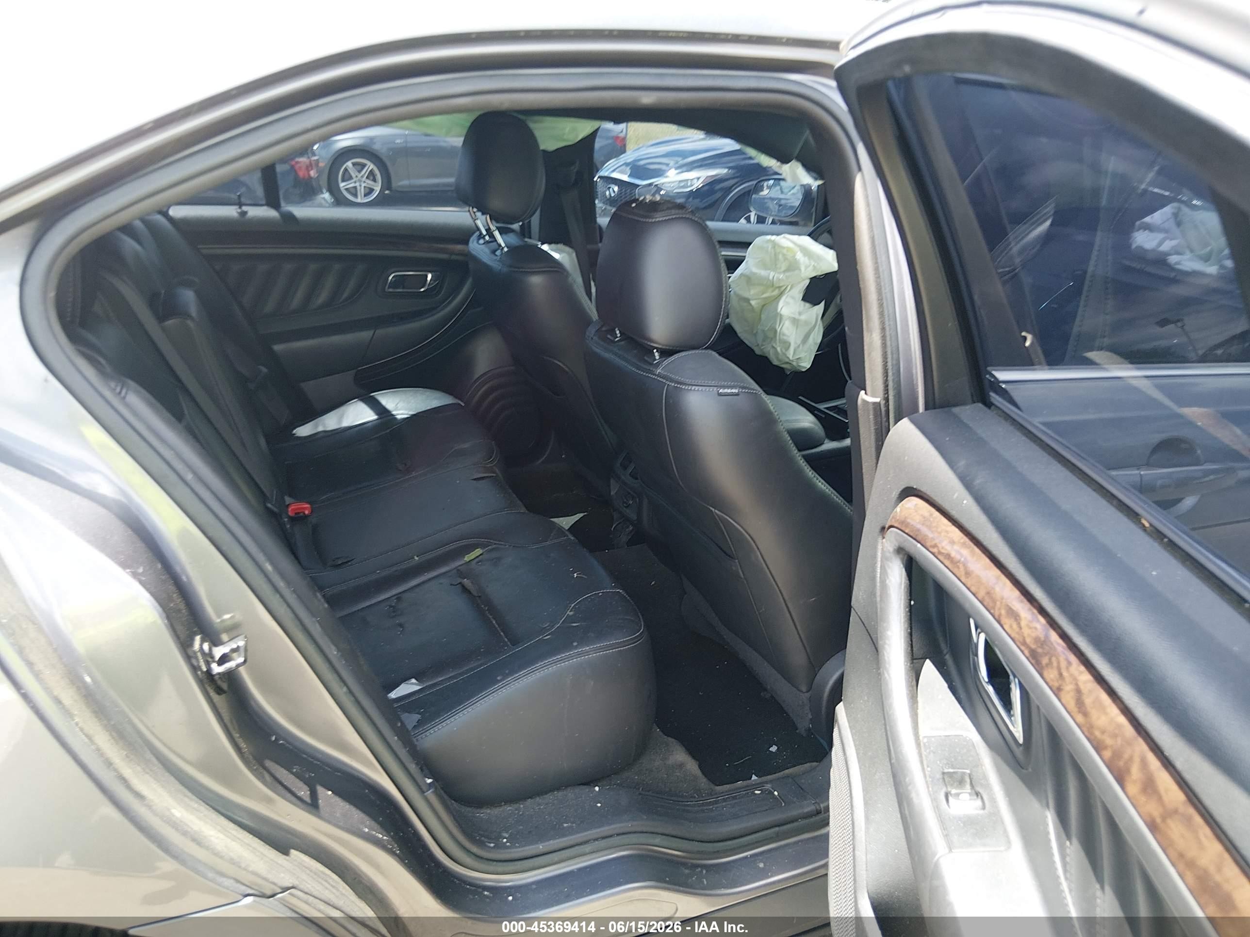 2014 Ford Taurus Limited Gray vin: 1FAHP2F8XEG105074