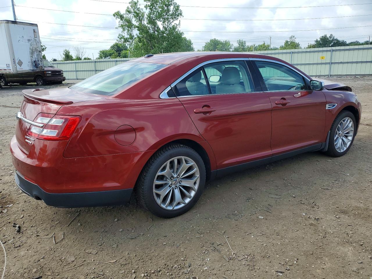 2014 Ford Taurus Limited Orange vin: 1FAHP2F8XEG146353