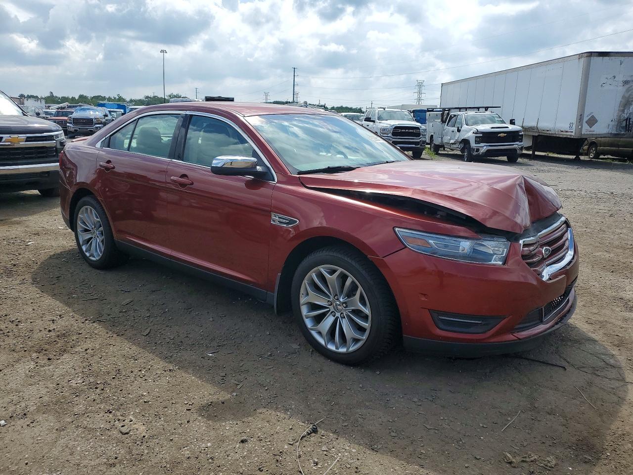 2014 Ford Taurus Limited Orange vin: 1FAHP2F8XEG146353