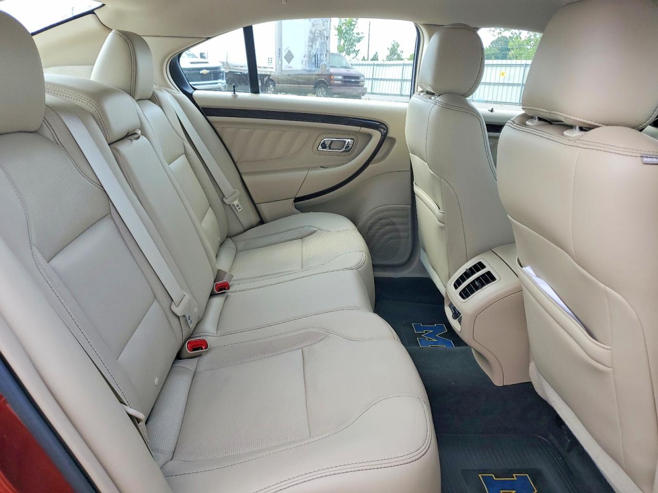 2014 Ford Taurus Limited Orange vin: 1FAHP2F8XEG146353
