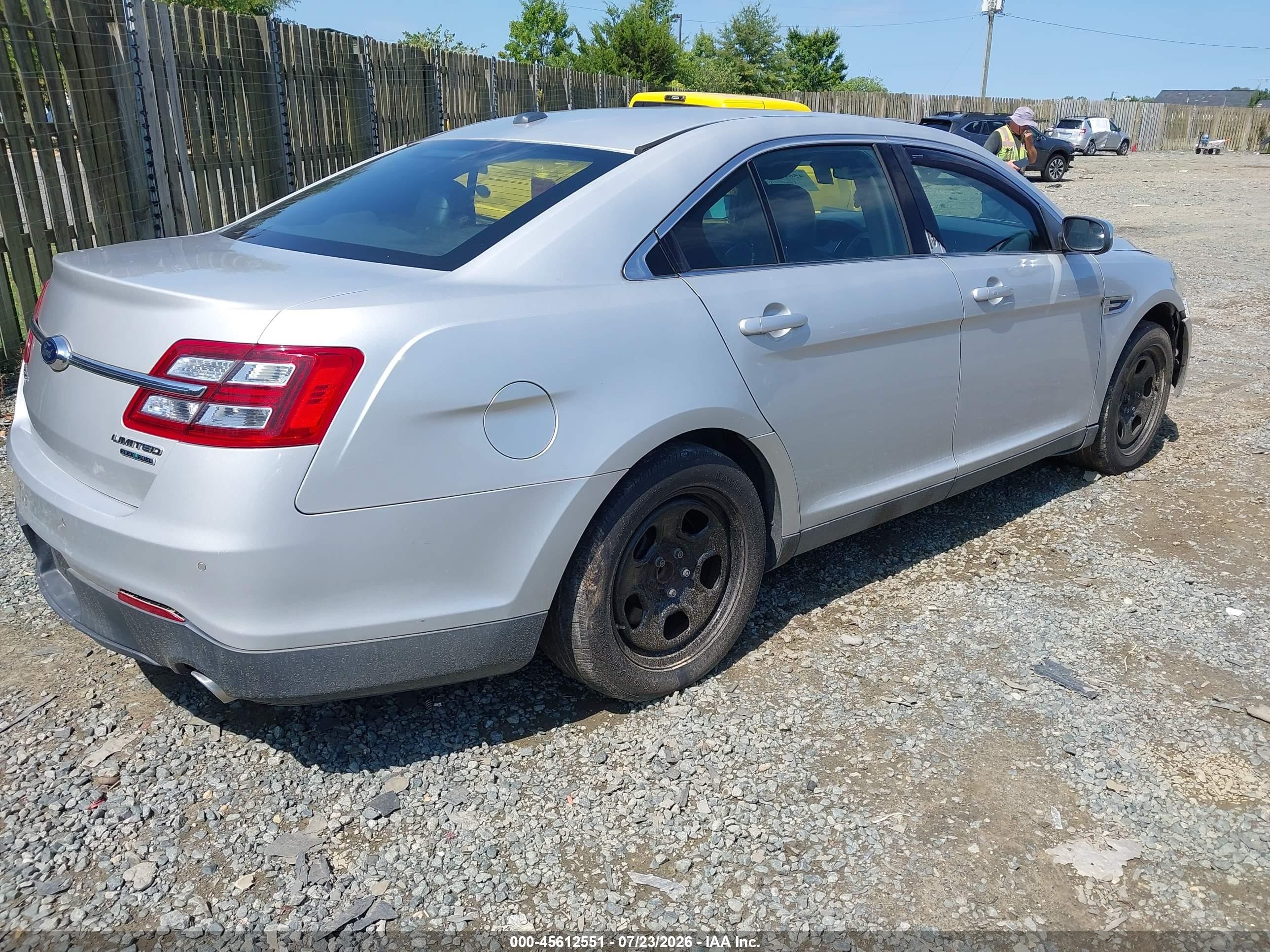2014 Ford Taurus Limited Silver vin: 1FAHP2F8XEG163508