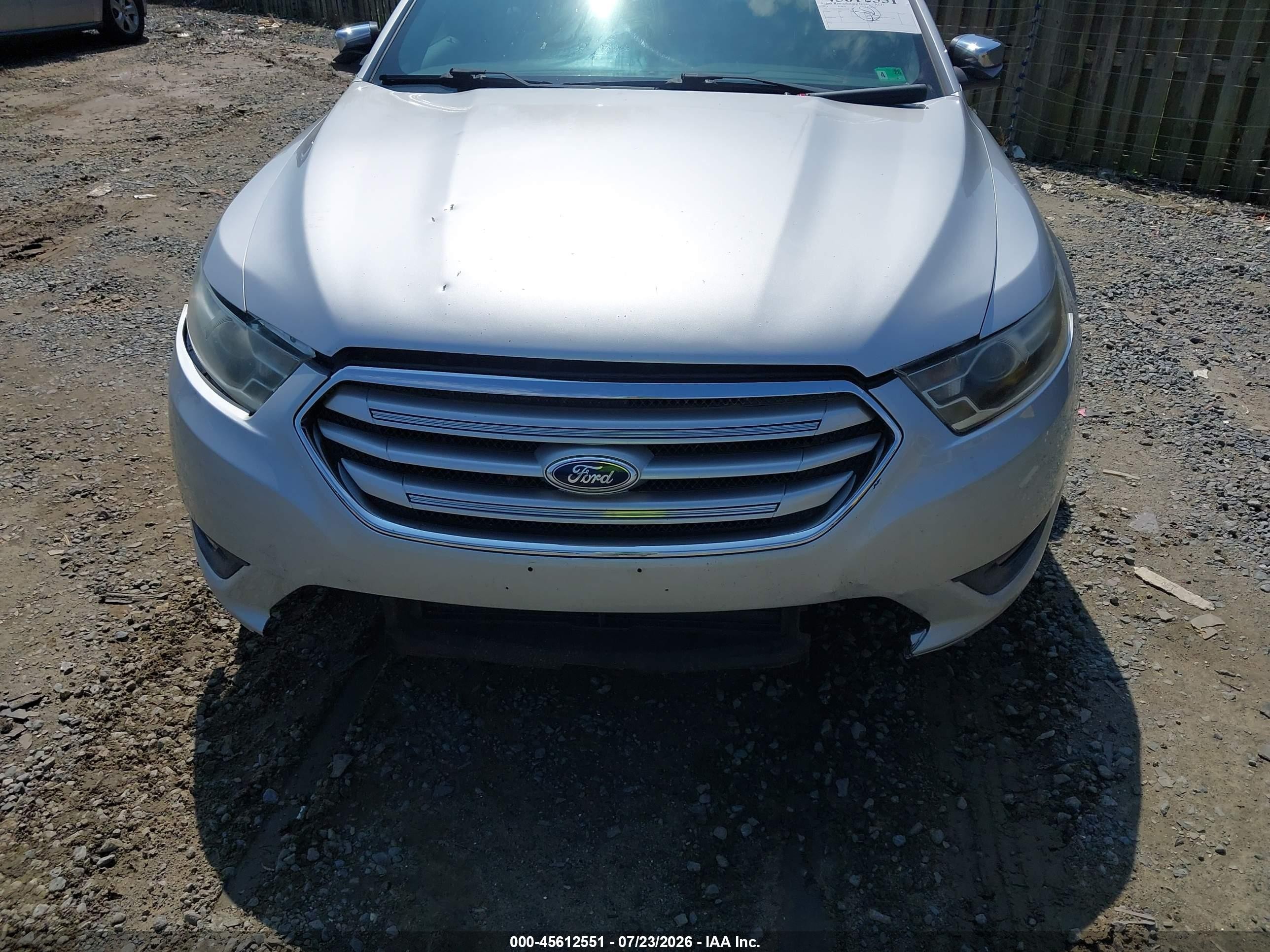 2014 Ford Taurus Limited Silver vin: 1FAHP2F8XEG163508