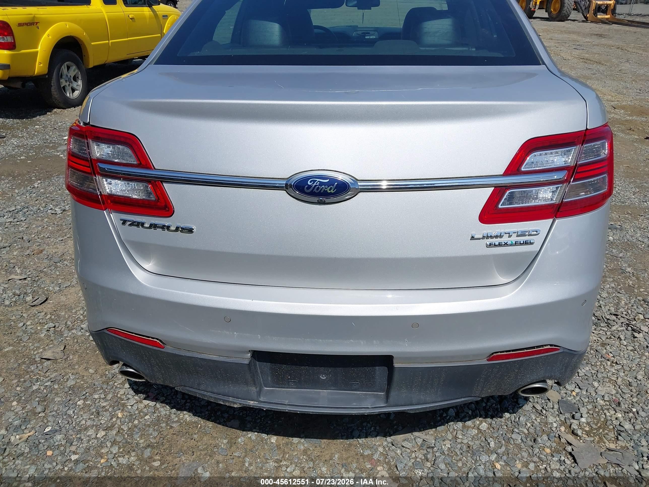 2014 Ford Taurus Limited Silver vin: 1FAHP2F8XEG163508