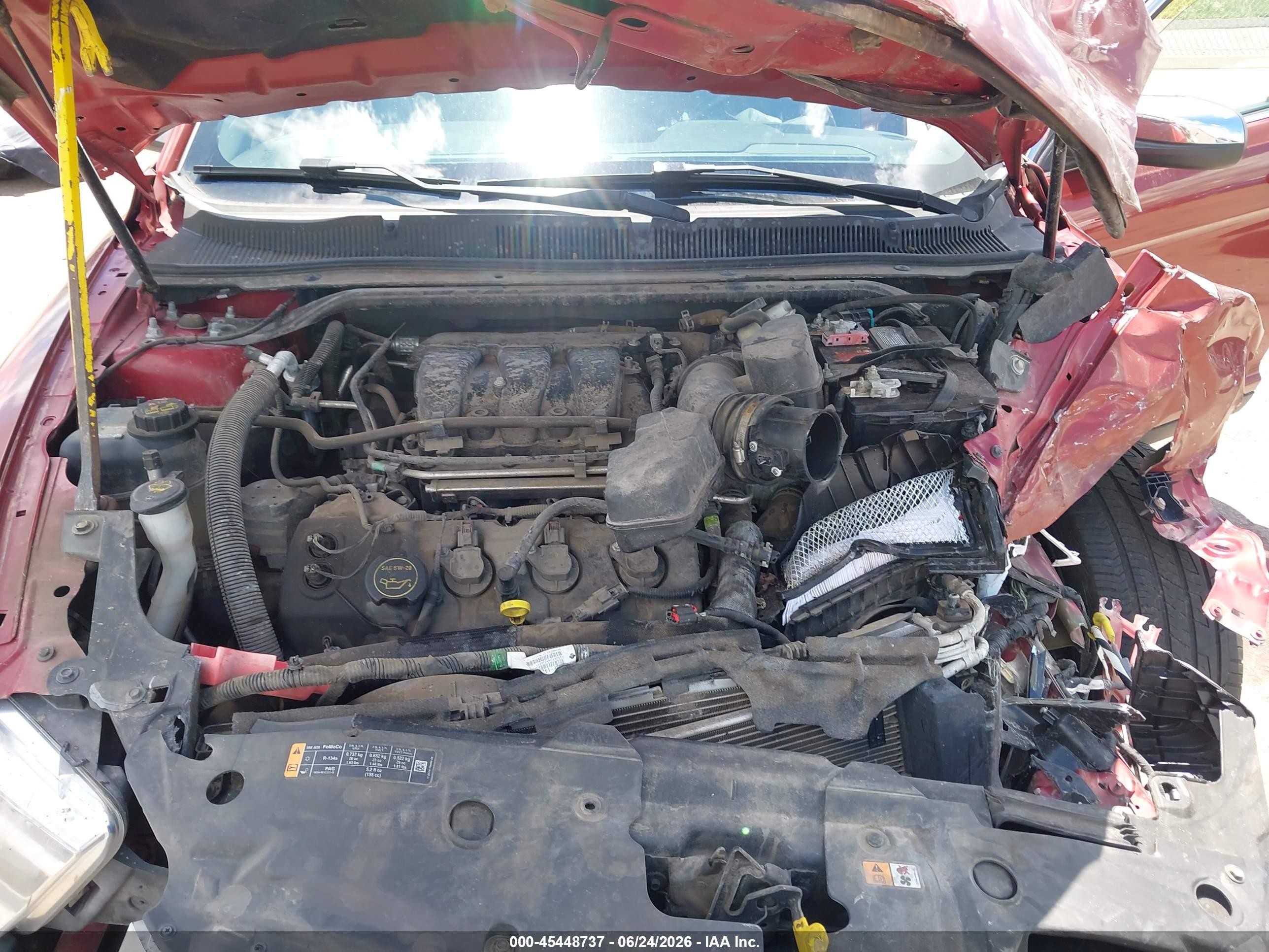 2014 Ford Taurus Limited Red vin: 1FAHP2F8XEG165369