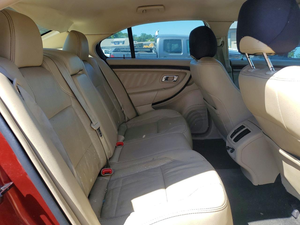 2014 Ford Taurus Limited Burgundy vin: 1FAHP2F8XEG176131