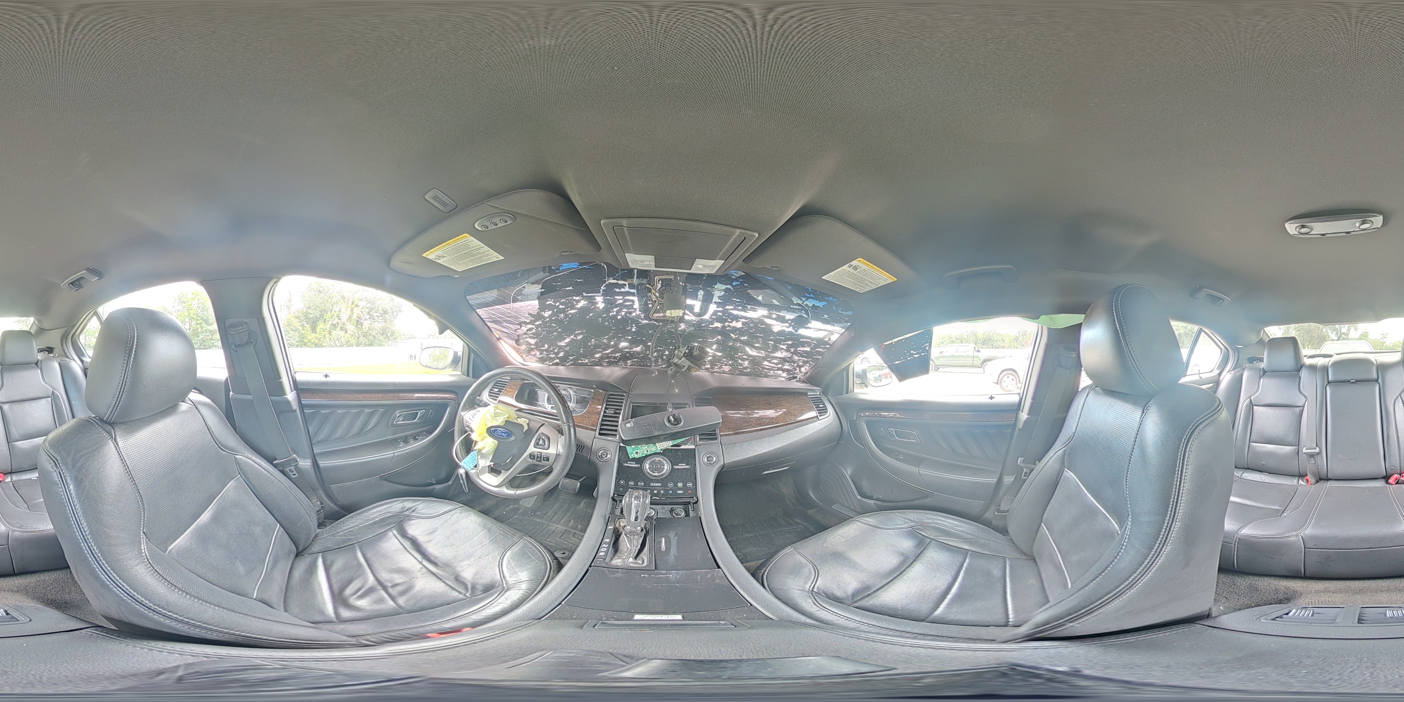 2015 Ford Taurus Limited White vin: 1FAHP2F8XFG138867