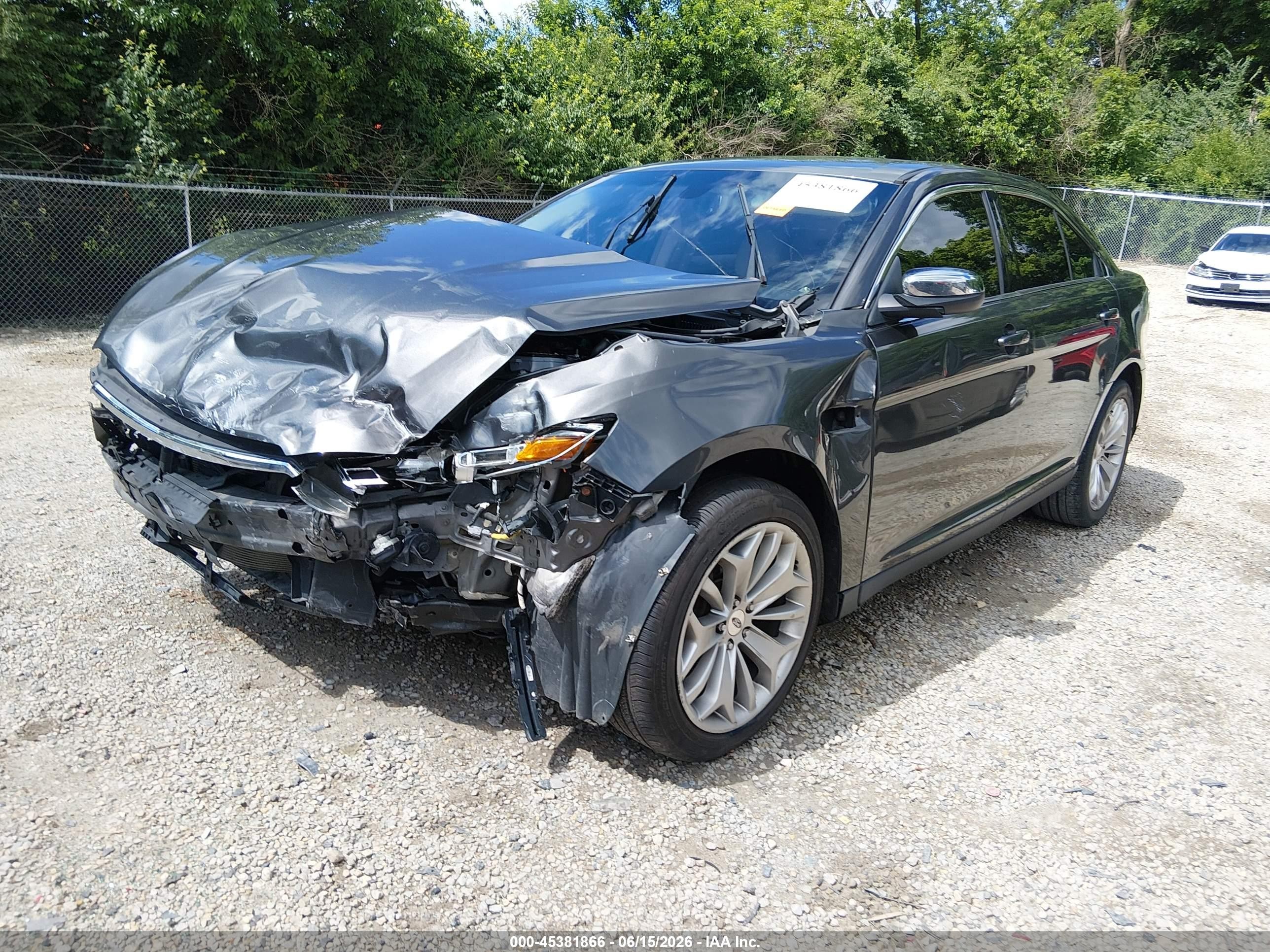 2015 Ford Taurus Limited Gray vin: 1FAHP2F8XFG160237