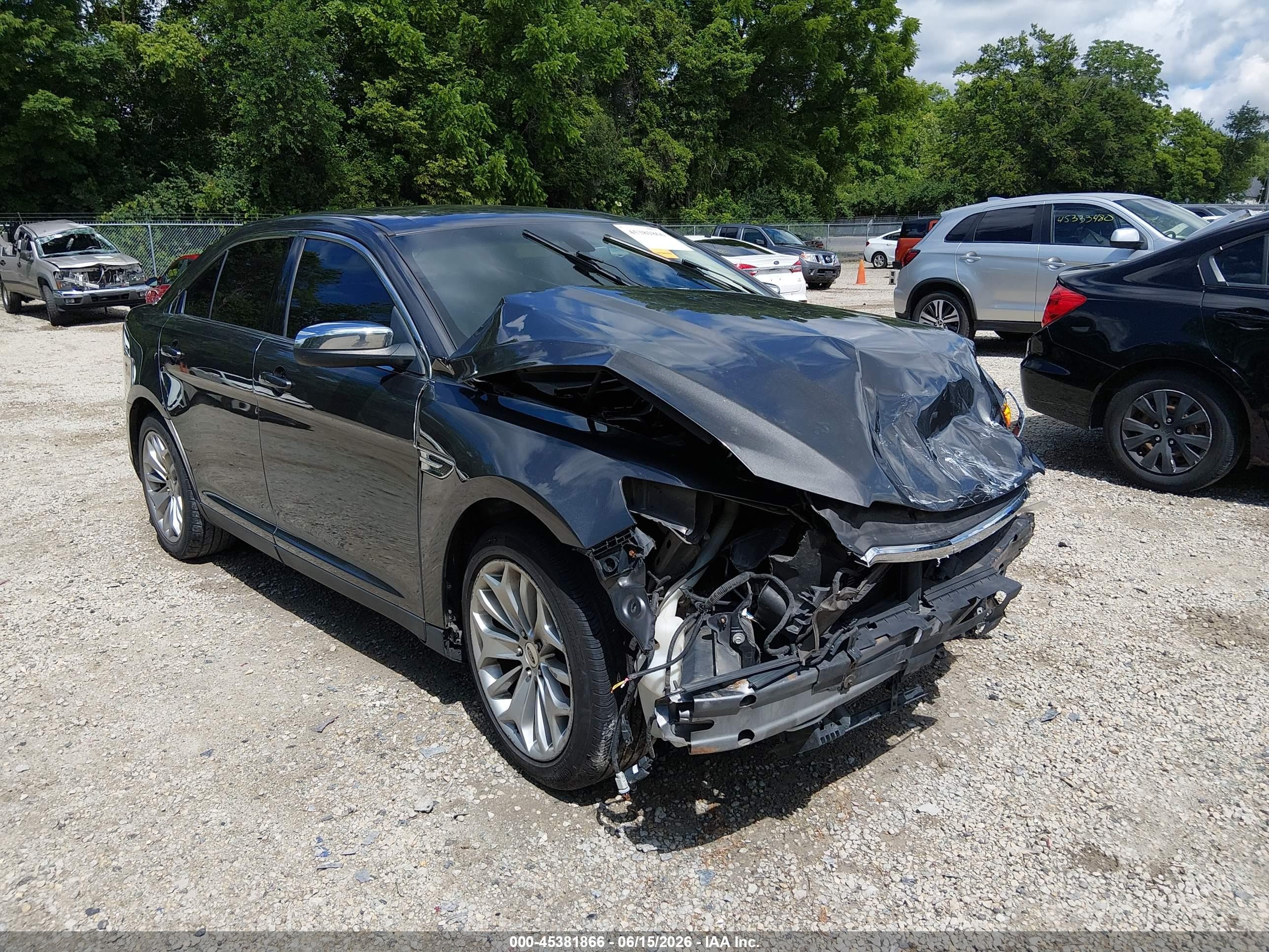 2015 Ford Taurus Limited Gray vin: 1FAHP2F8XFG160237