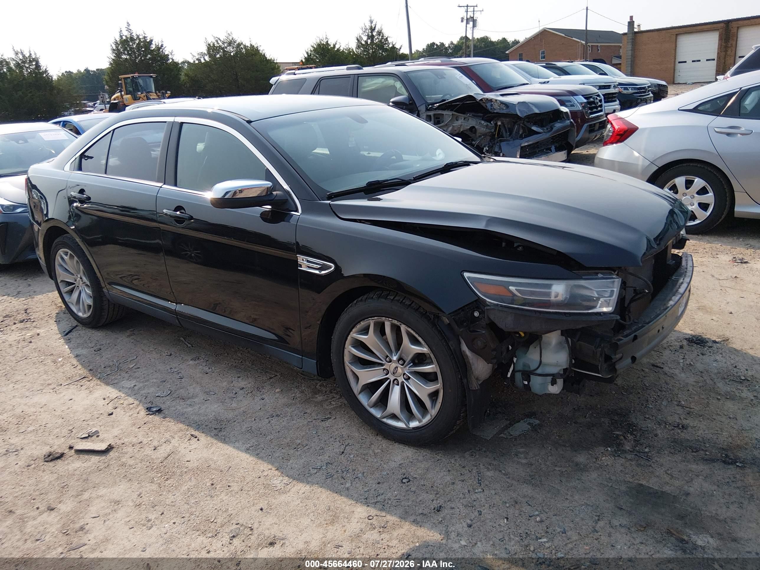 2015 Ford Taurus Limited Black vin: 1FAHP2F8XFG170427