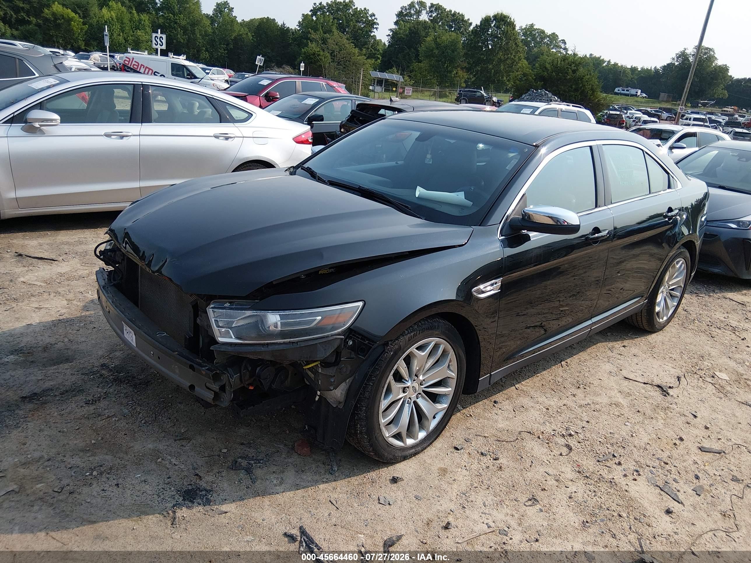 2015 Ford Taurus Limited Black vin: 1FAHP2F8XFG170427