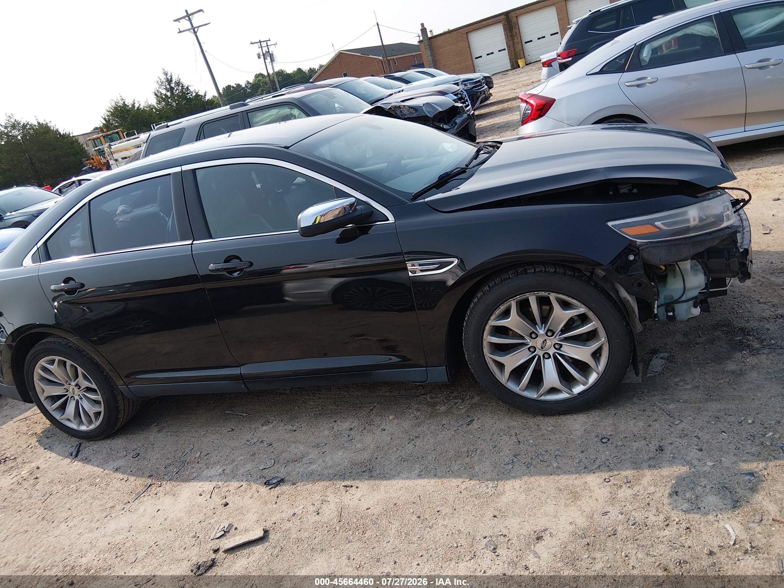 2015 Ford Taurus Limited Black vin: 1FAHP2F8XFG170427