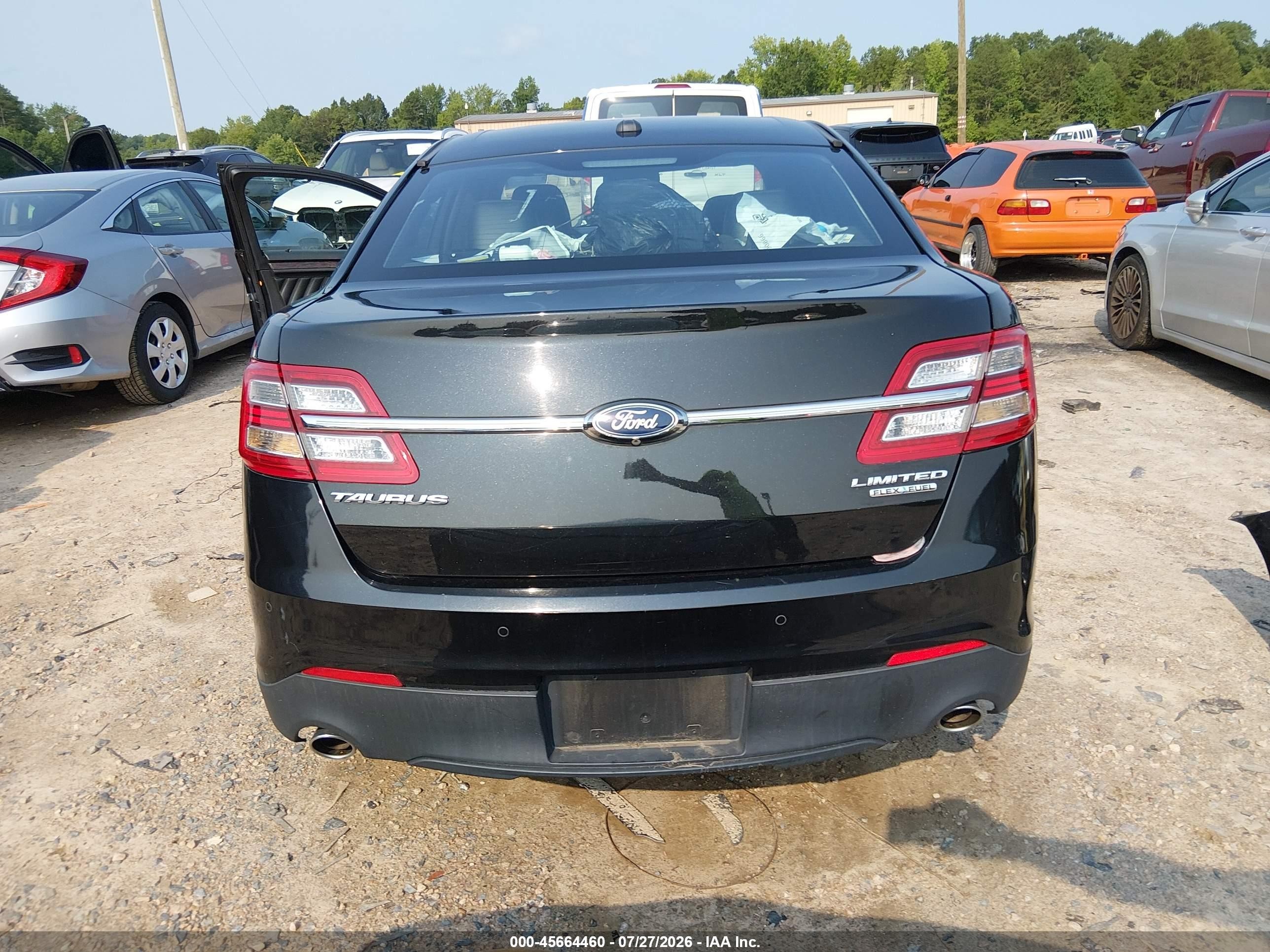 2015 Ford Taurus Limited Black vin: 1FAHP2F8XFG170427