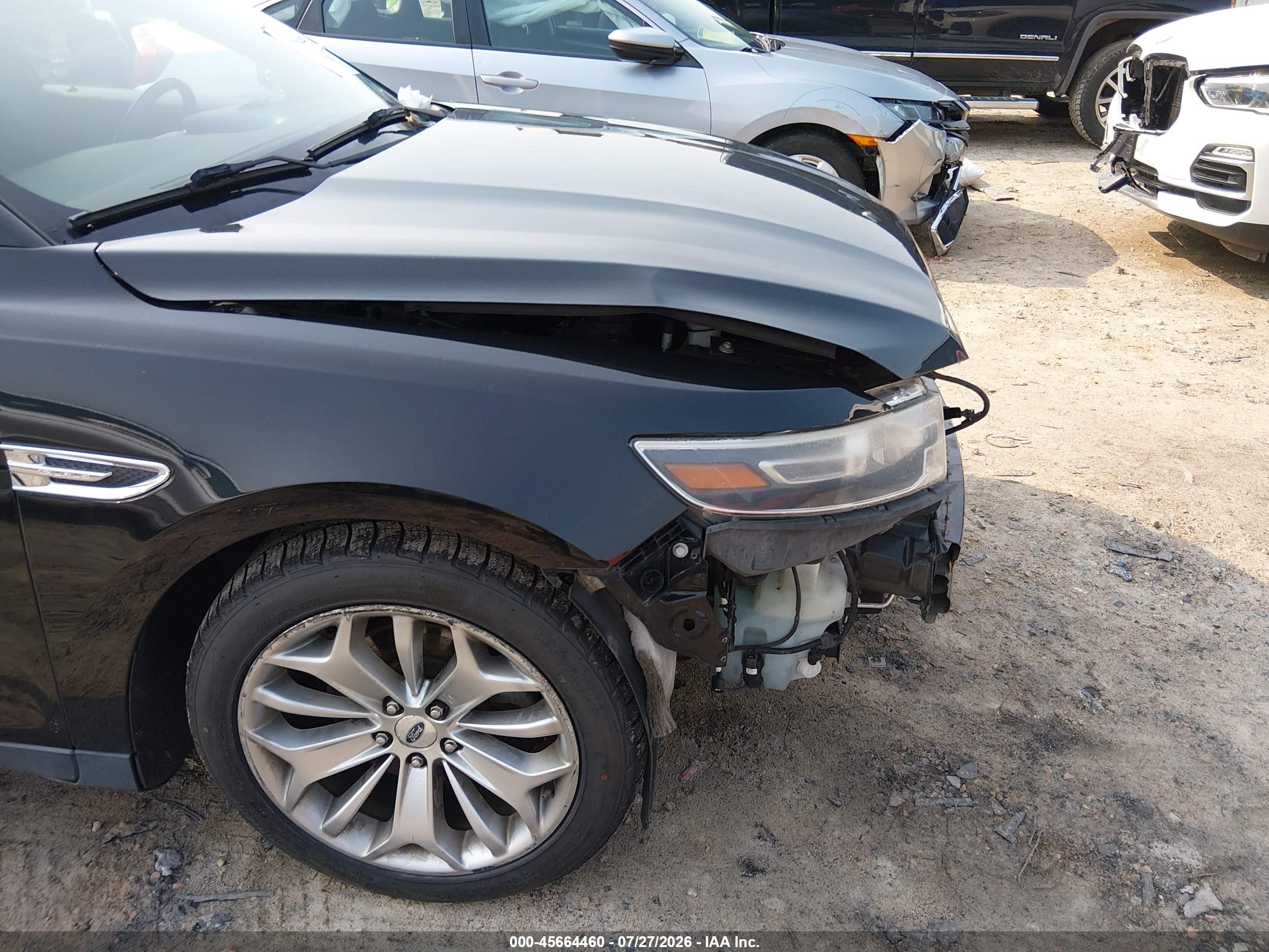 2015 Ford Taurus Limited Black vin: 1FAHP2F8XFG170427
