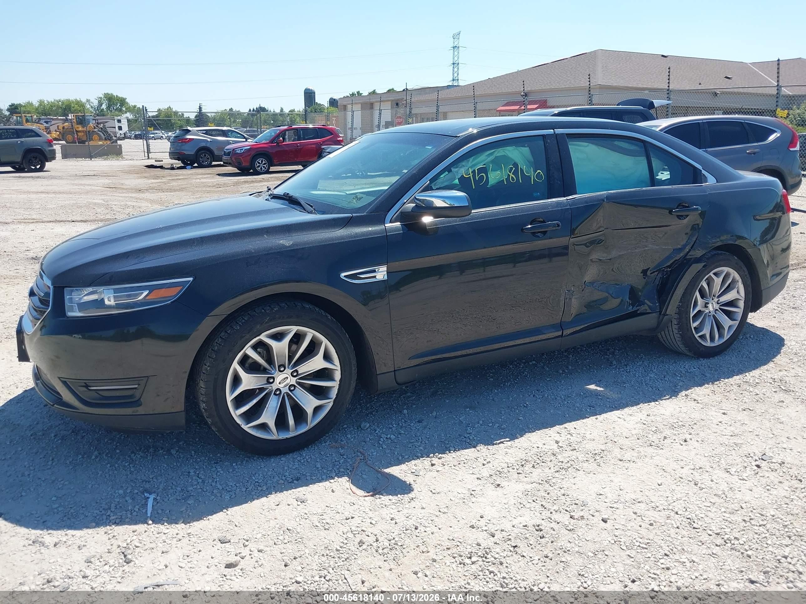 2015 Ford Taurus Limited Black vin: 1FAHP2F8XFG170685