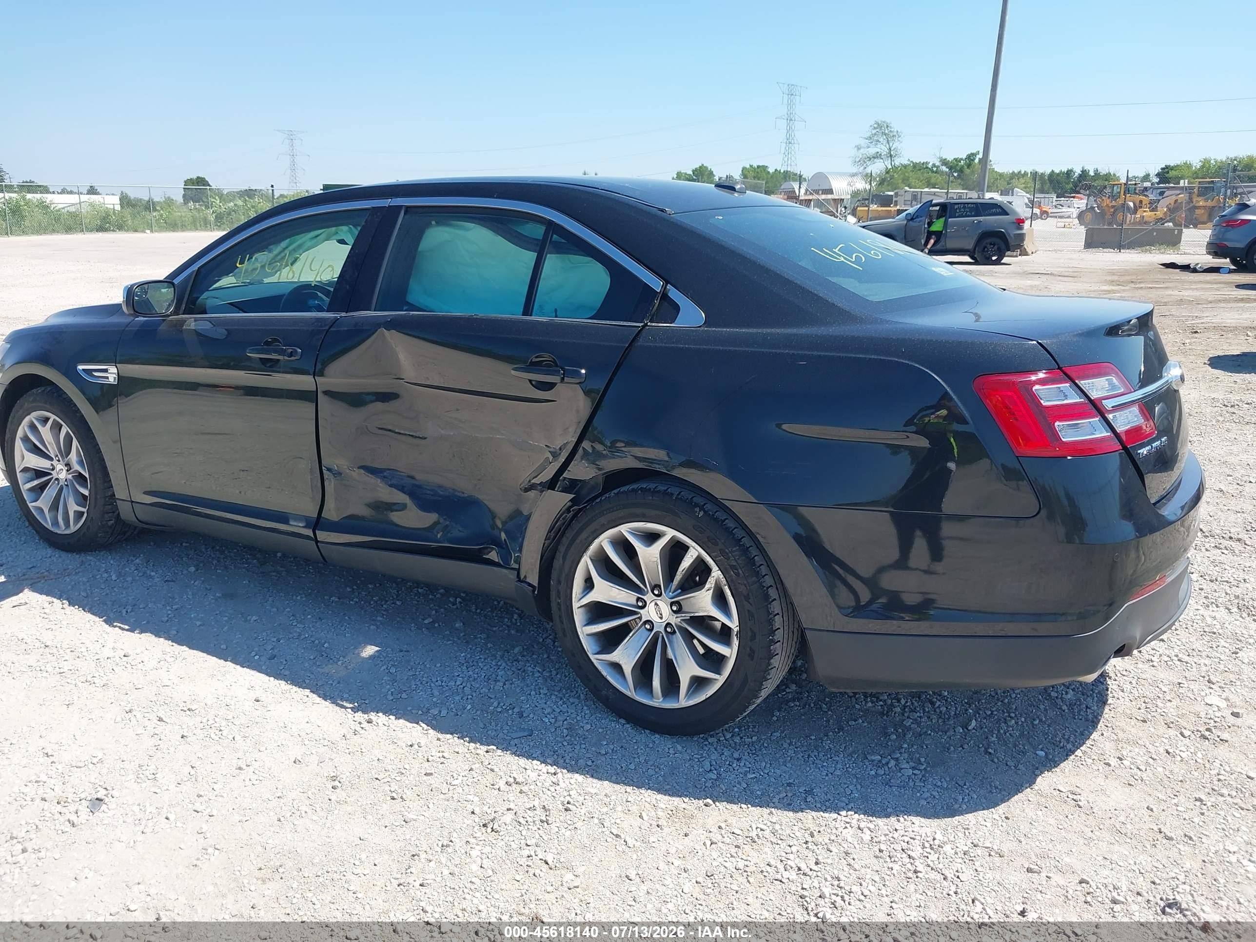 2015 Ford Taurus Limited Black vin: 1FAHP2F8XFG170685