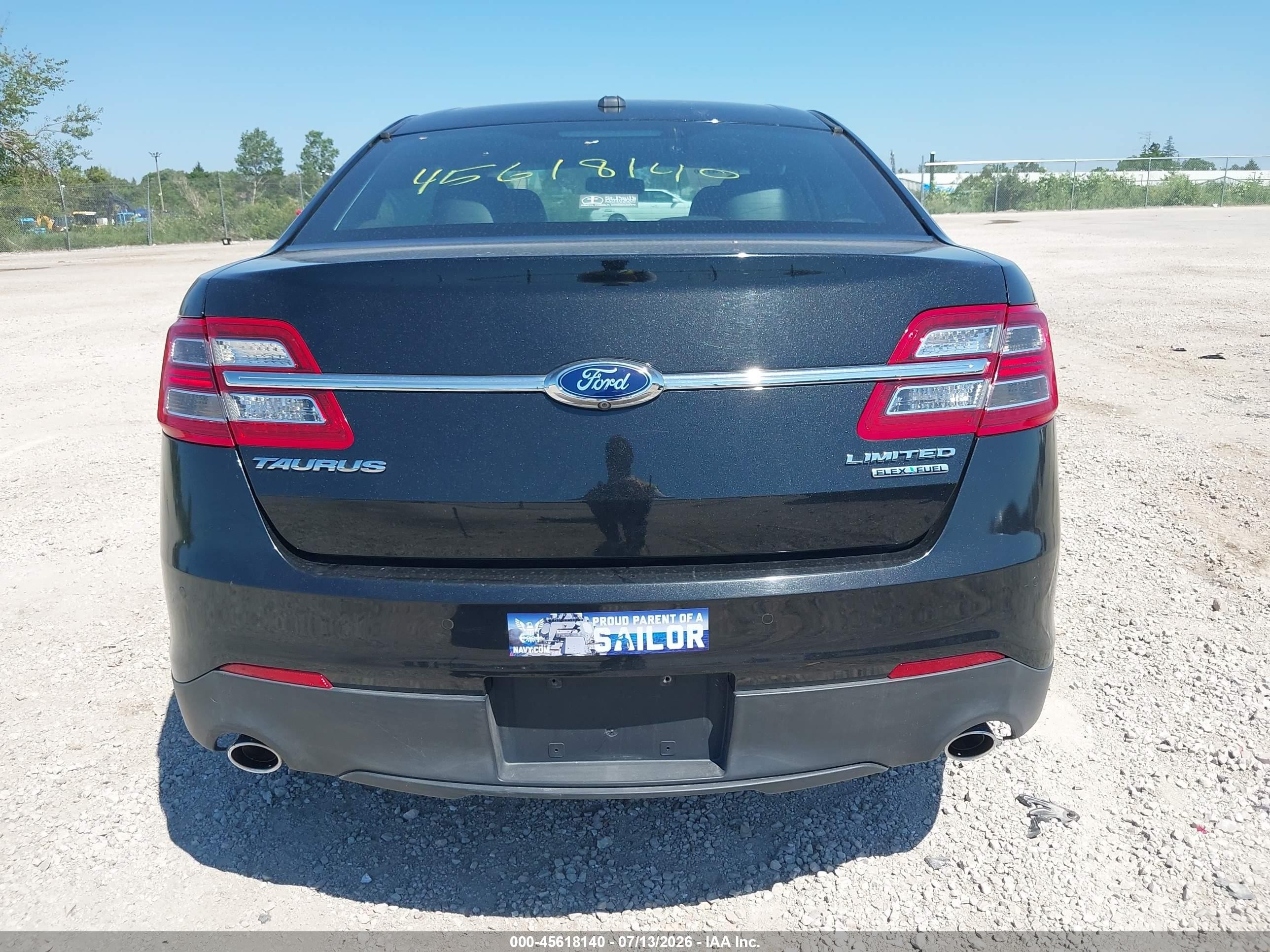 2015 Ford Taurus Limited Black vin: 1FAHP2F8XFG170685