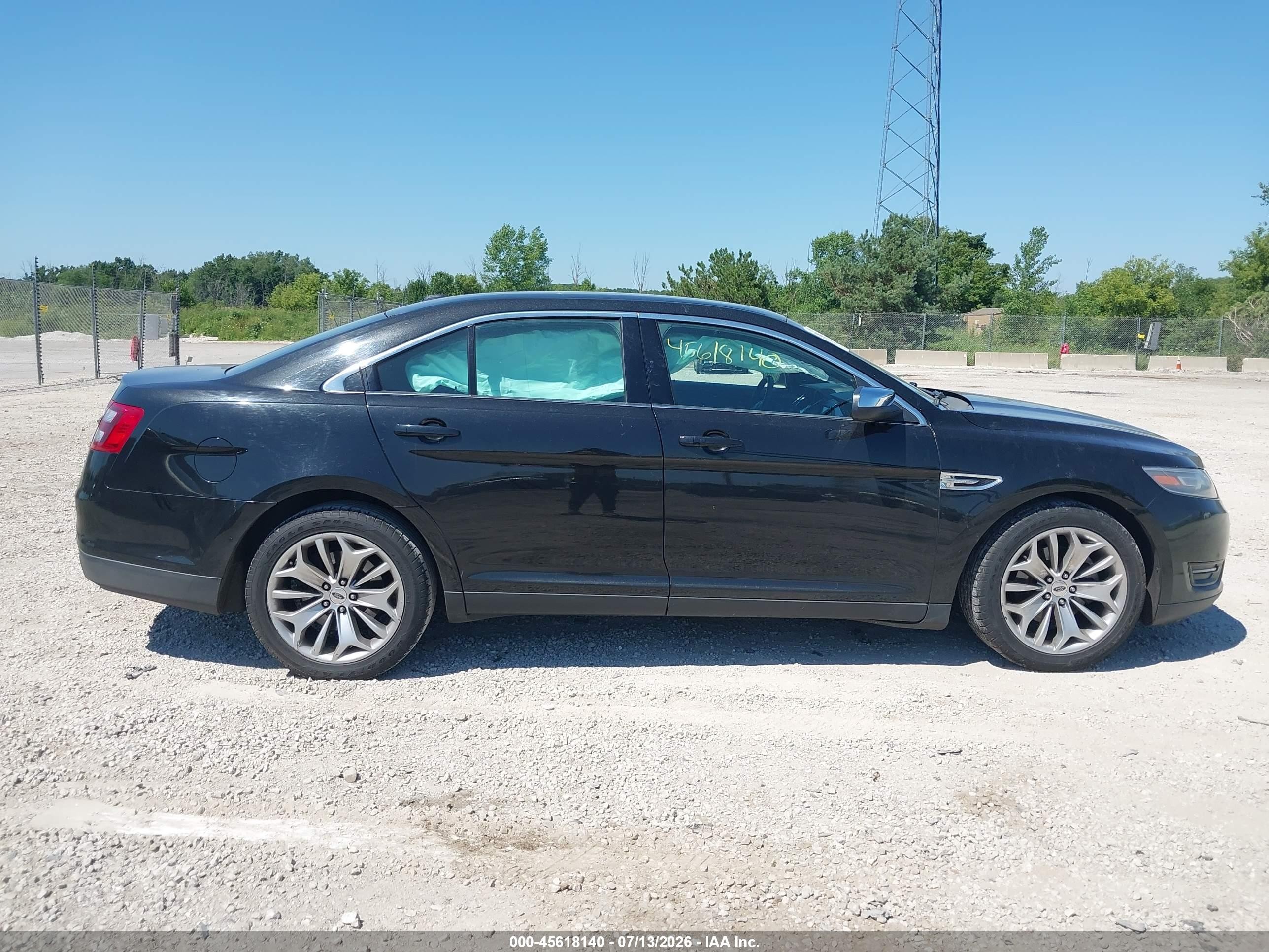 2015 Ford Taurus Limited Black vin: 1FAHP2F8XFG170685