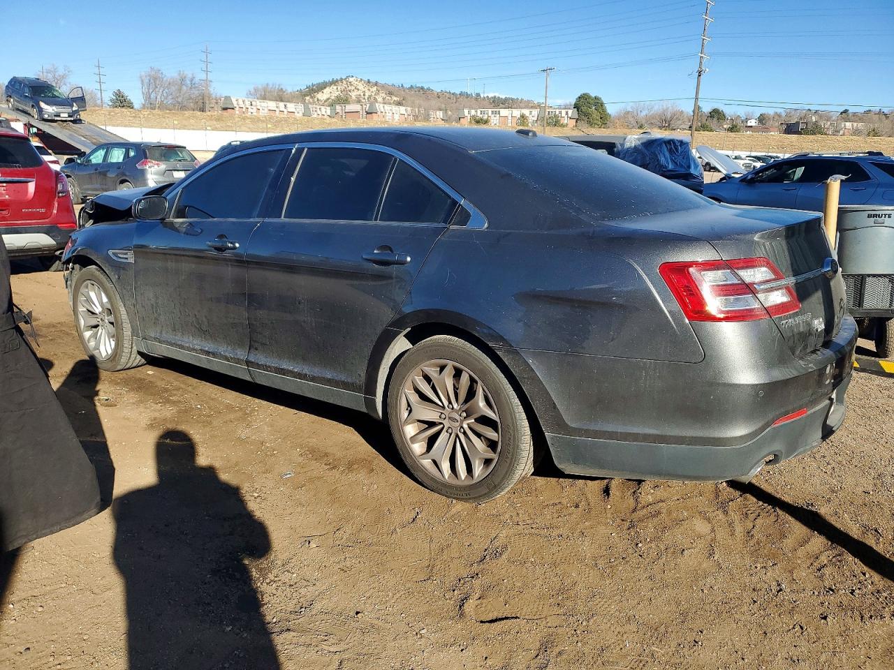2015 Ford Taurus Limited Charcoal vin: 1FAHP2F8XFG171562