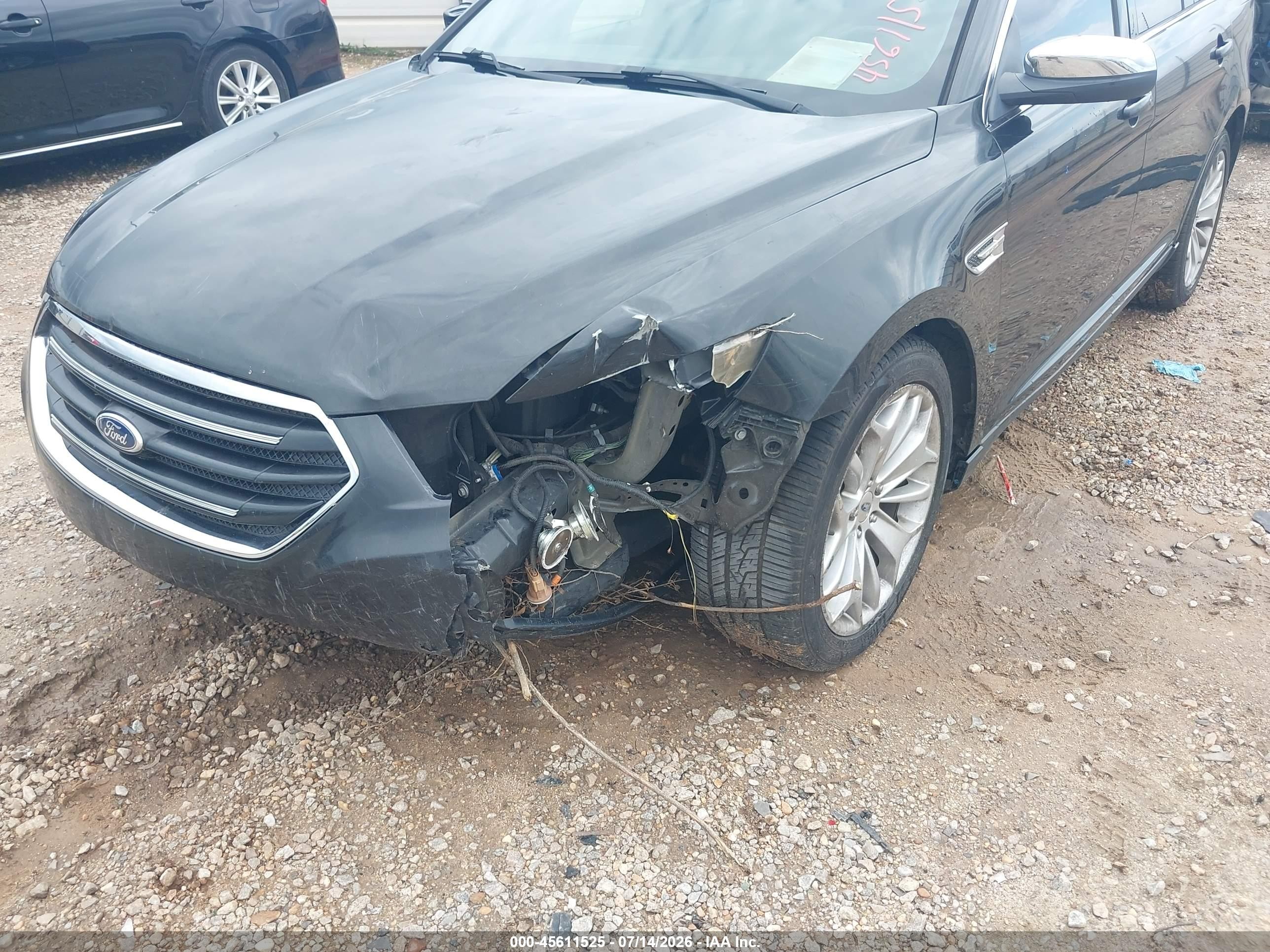 2015 Ford Taurus Limited Черный vin: 1FAHP2F8XFG173313