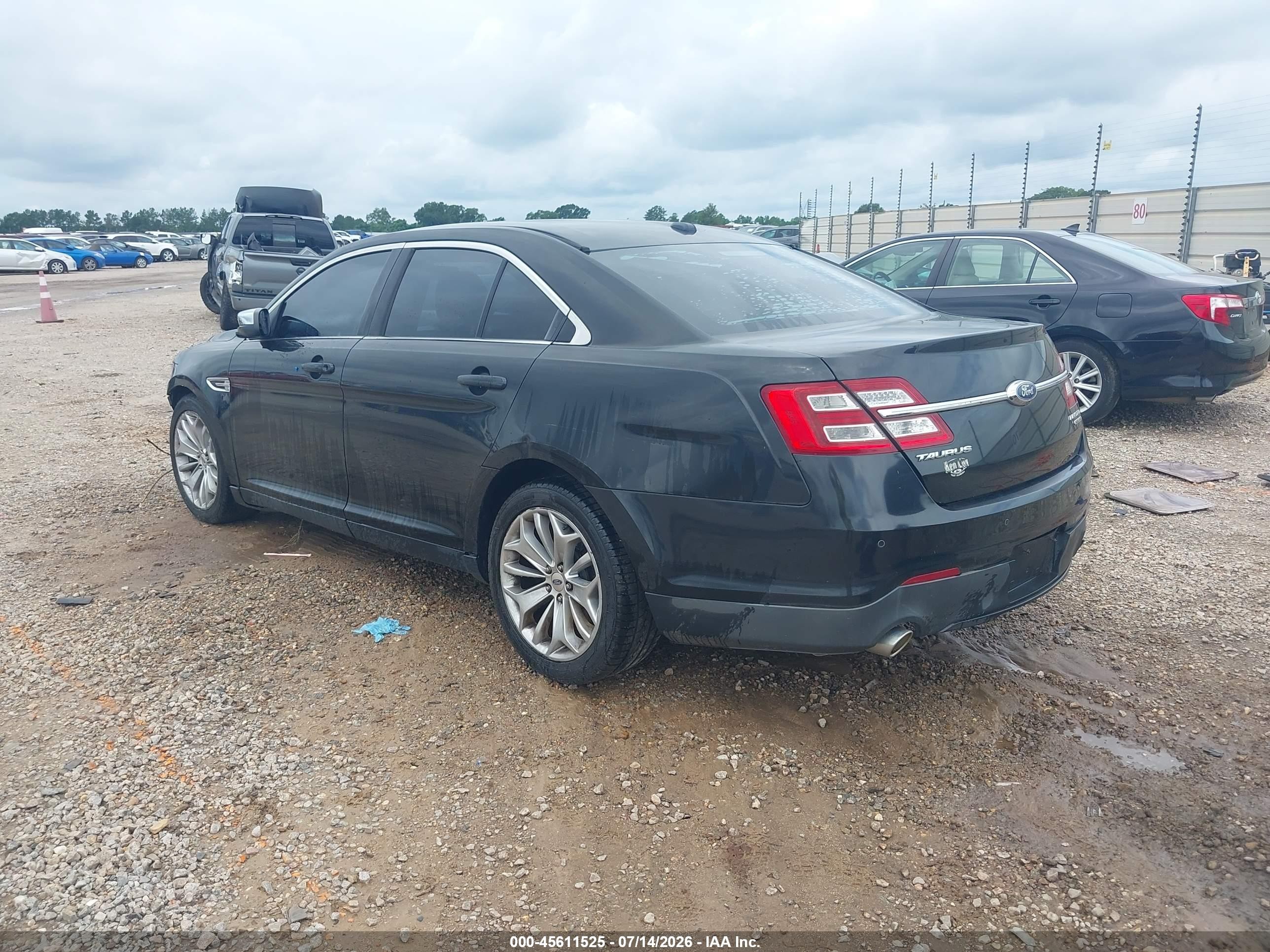2015 Ford Taurus Limited Черный vin: 1FAHP2F8XFG173313
