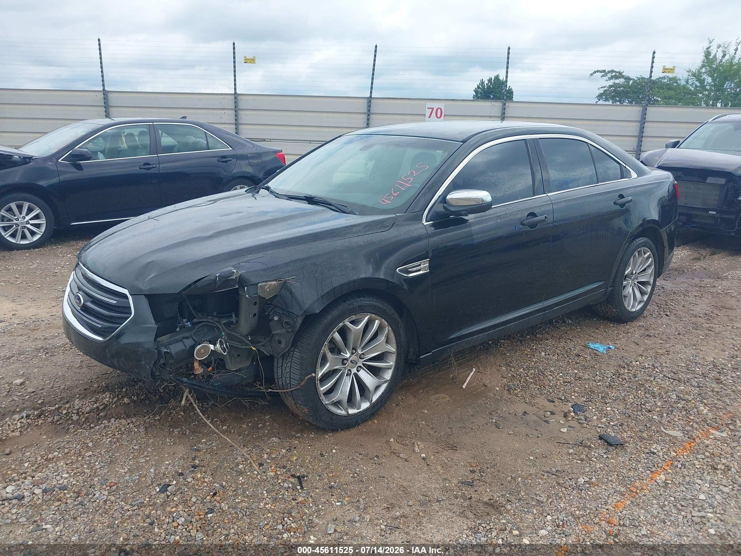 2015 Ford Taurus Limited Черный vin: 1FAHP2F8XFG173313