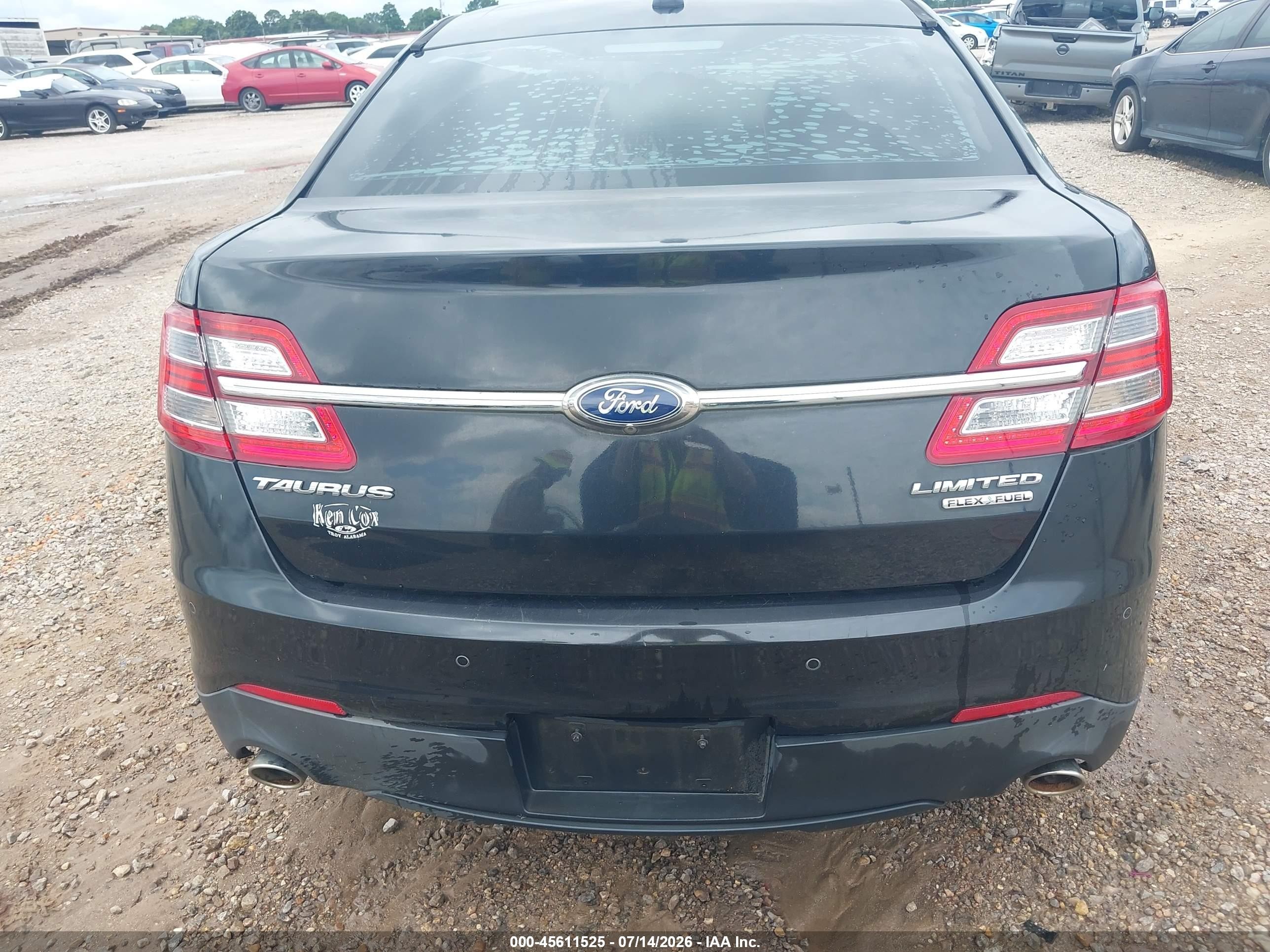 2015 Ford Taurus Limited Черный vin: 1FAHP2F8XFG173313