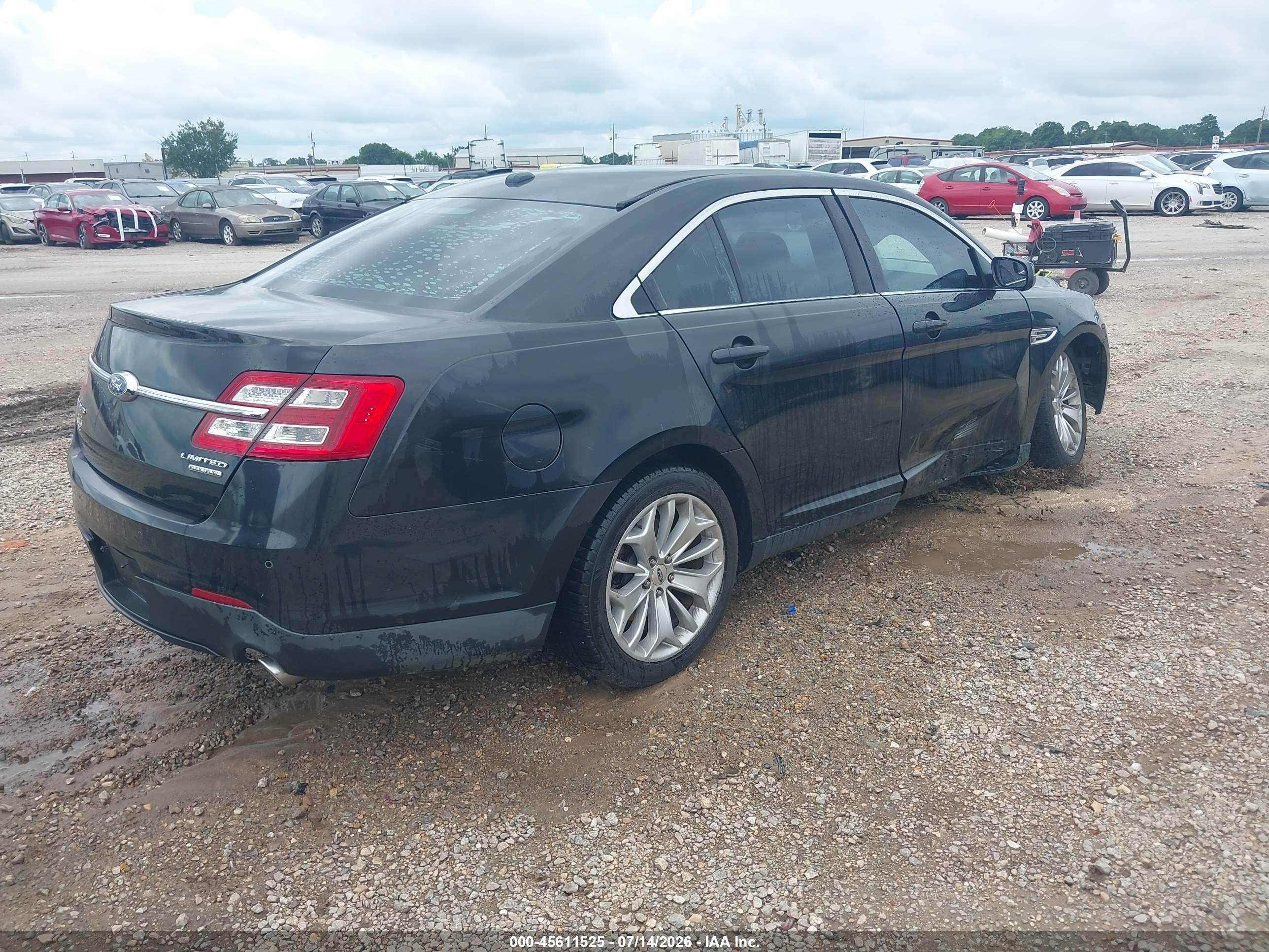 2015 Ford Taurus Limited Черный vin: 1FAHP2F8XFG173313