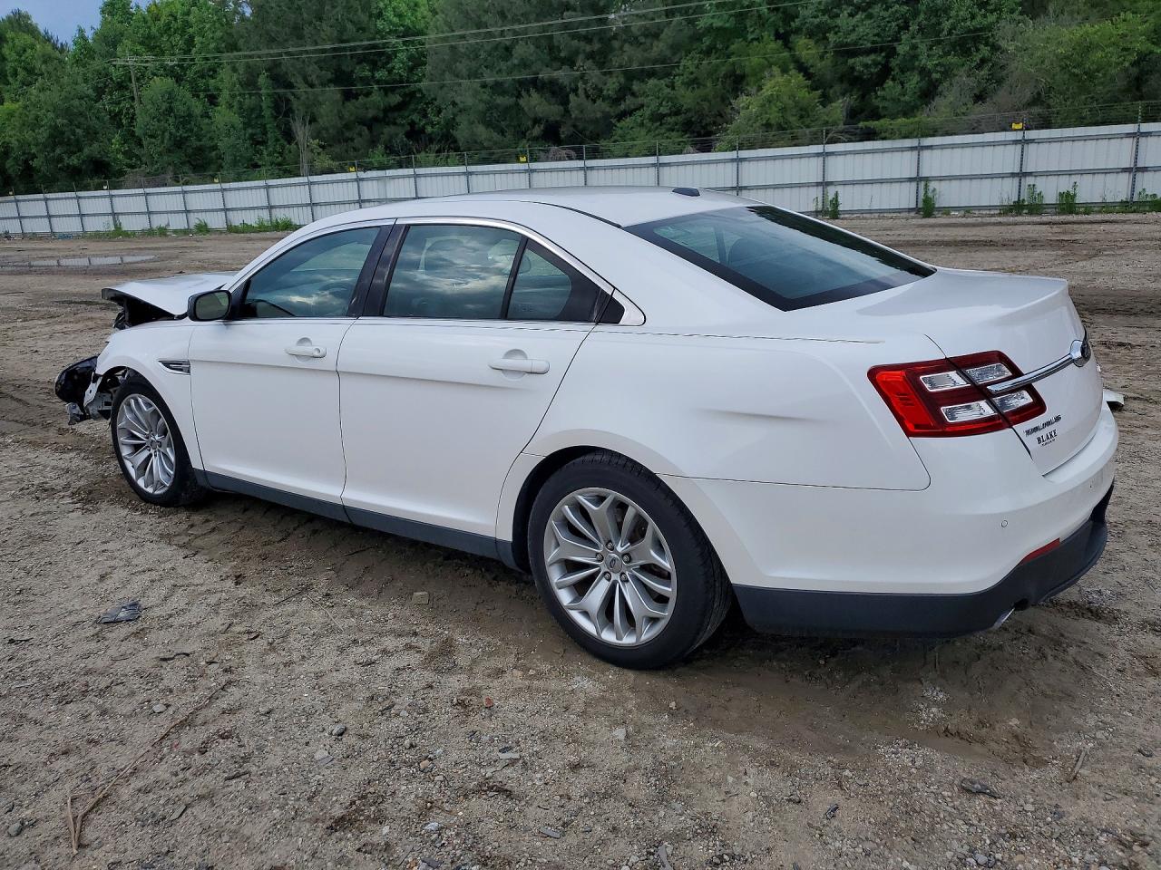 2014 Ford Taurus Limited White vin: 1FAHP2F90EG109689