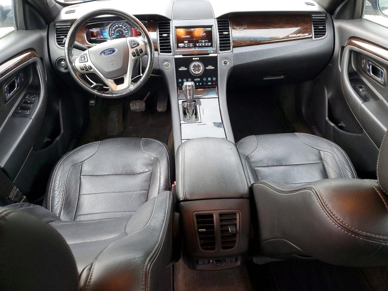 2014 Ford Taurus Limited White vin: 1FAHP2F90EG109689