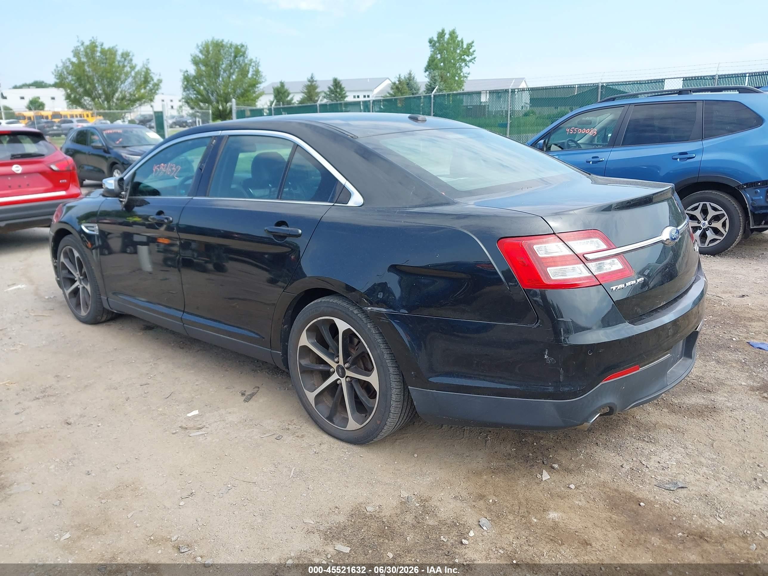 2014 Ford Taurus Limited Black vin: 1FAHP2F91EG112391