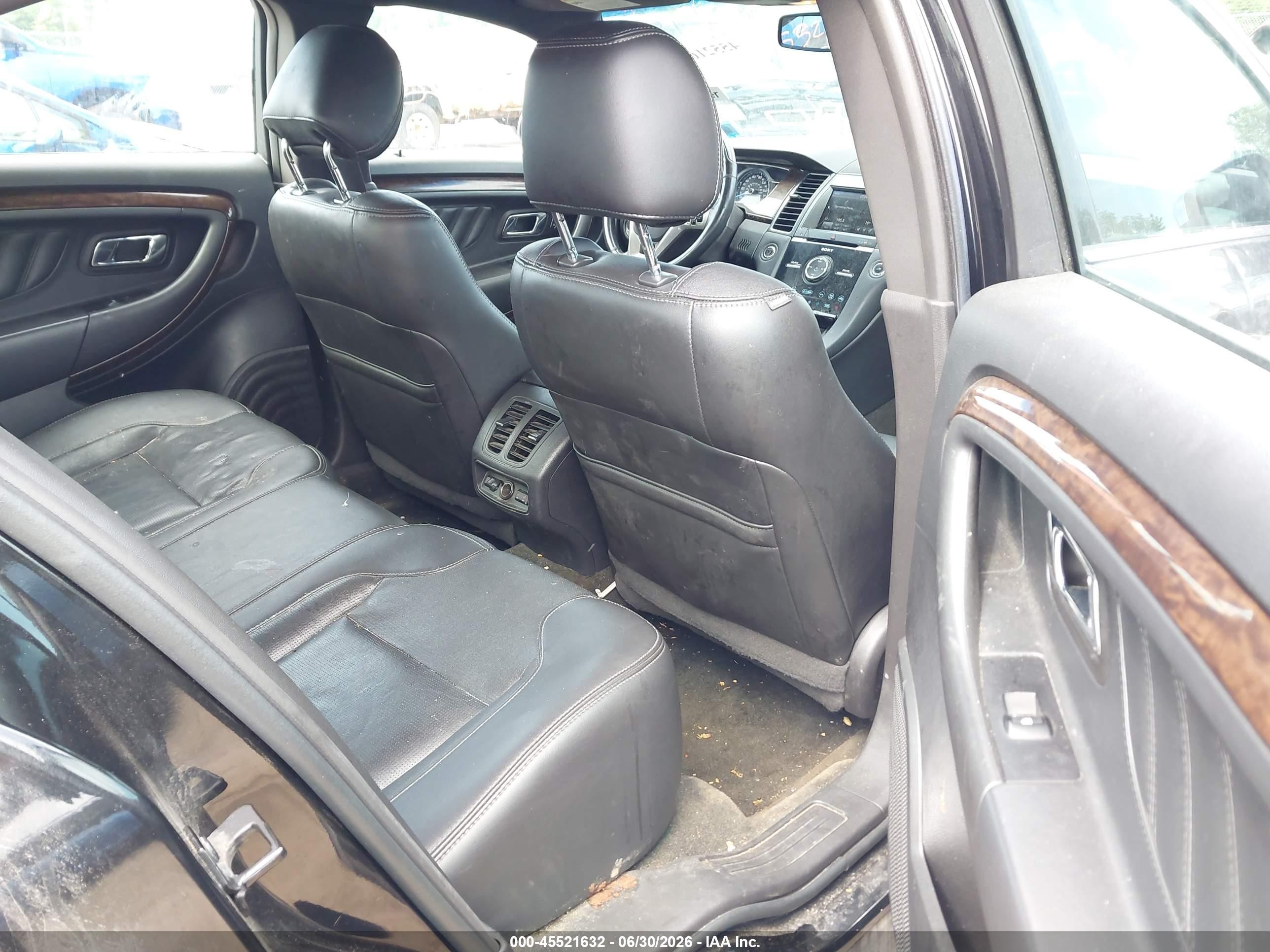 2014 Ford Taurus Limited Black vin: 1FAHP2F91EG112391