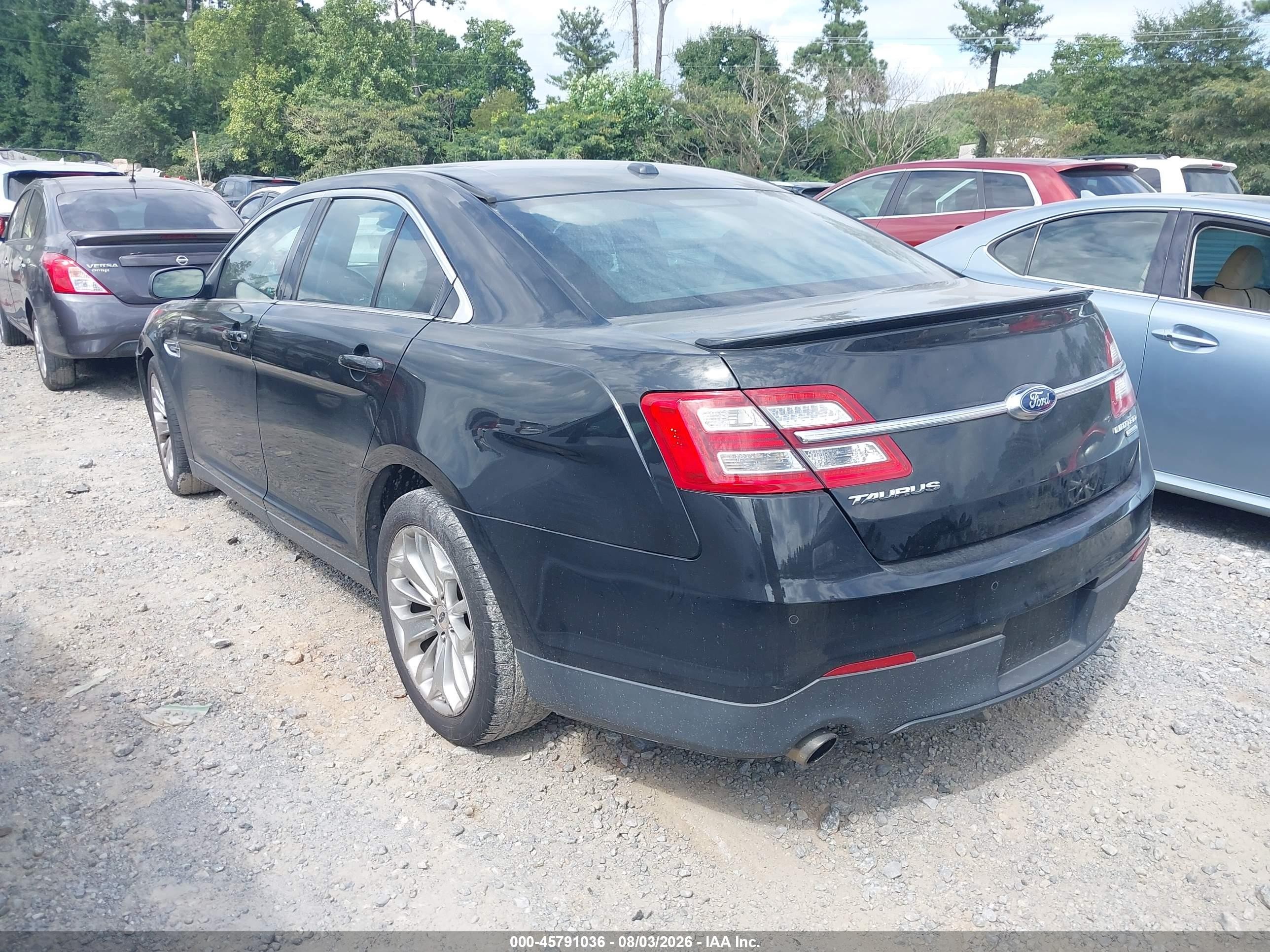 2014 Ford Taurus Limited Black vin: 1FAHP2F91EG159260
