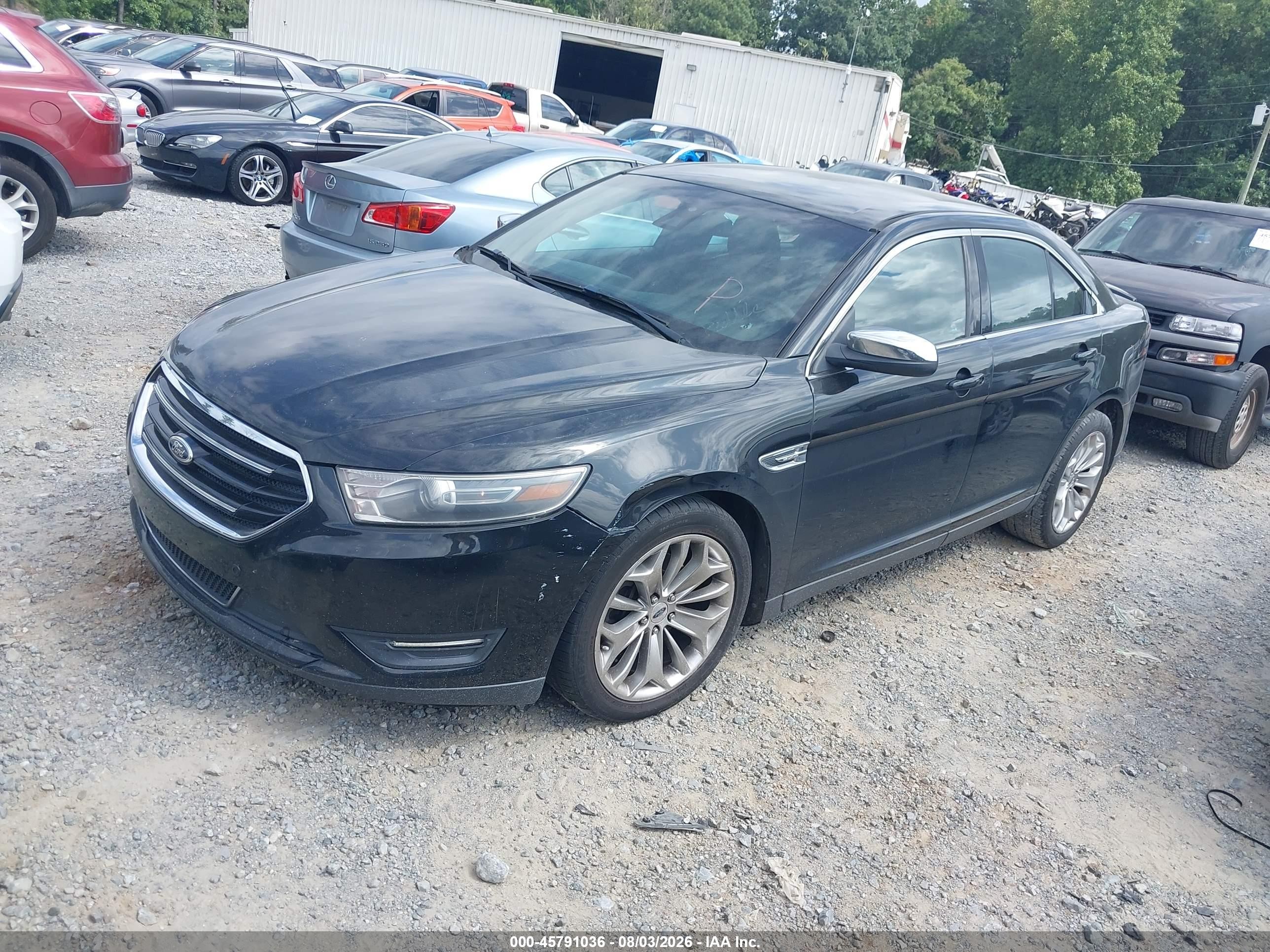 2014 Ford Taurus Limited Black vin: 1FAHP2F91EG159260