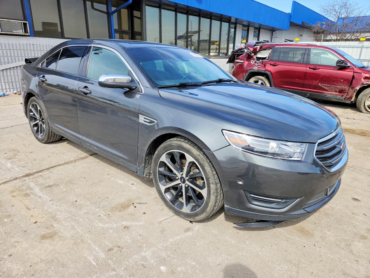 2016 Ford Taurus Limited Gray vin: 1FAHP2F92GG133169