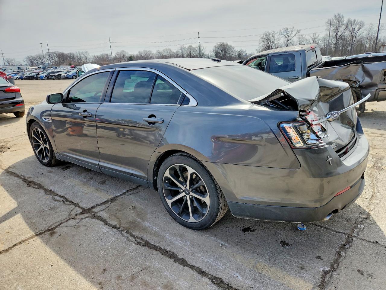 2016 Ford Taurus Limited Gray vin: 1FAHP2F92GG133169