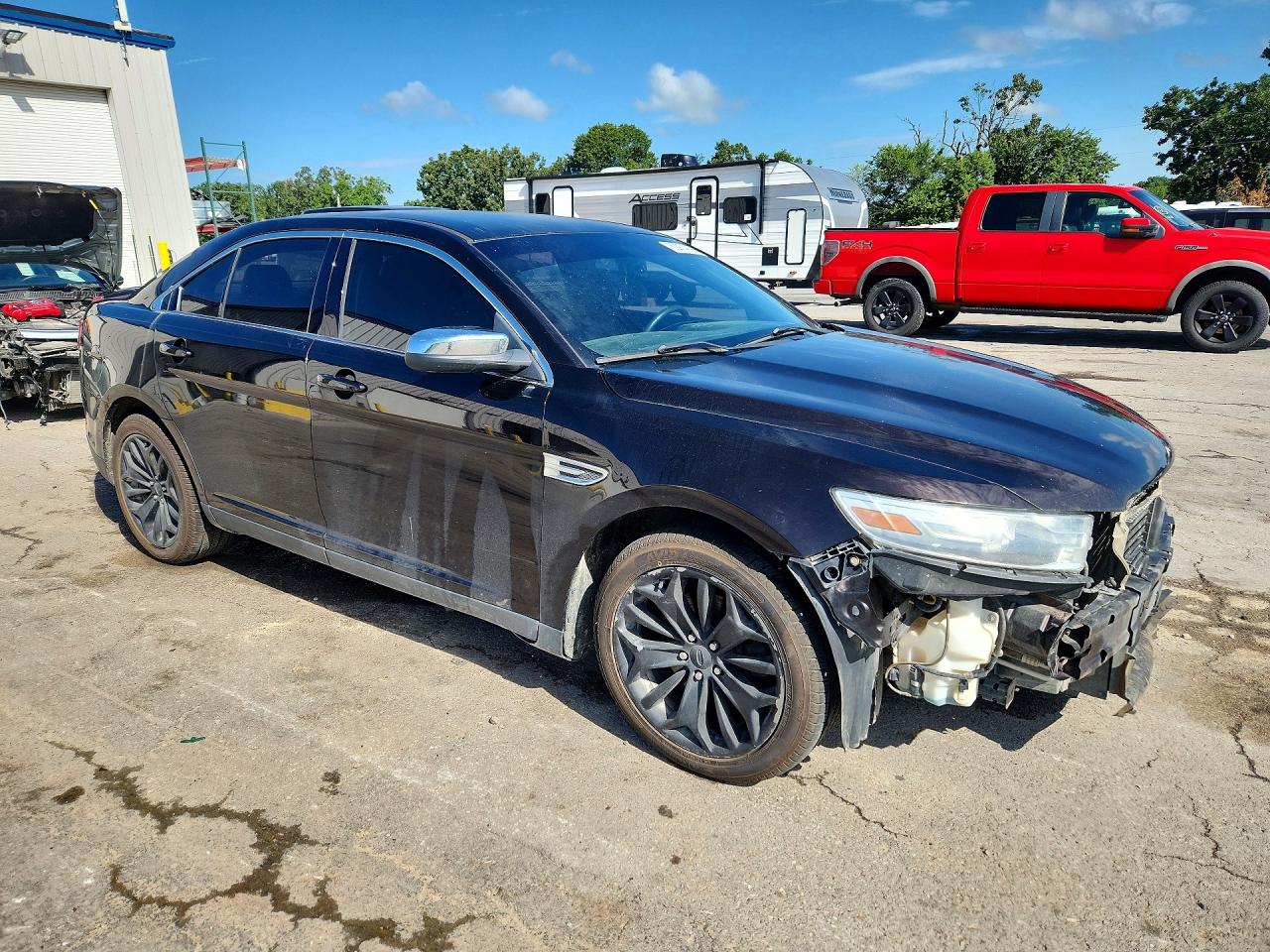2013 Ford Taurus Limited Black vin: 1FAHP2F93DG177113