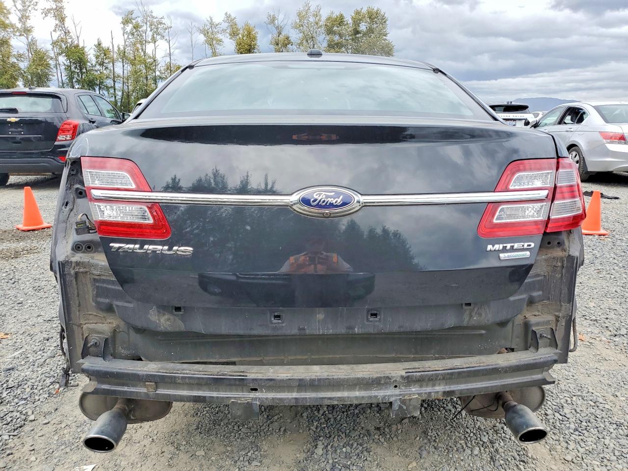 2015 Ford Taurus Limited Black vin: 1FAHP2F93FG125032