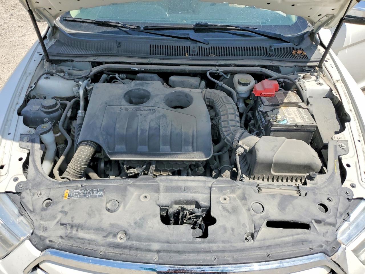 2015 Ford Taurus Limited White vin: 1FAHP2F94FG188687