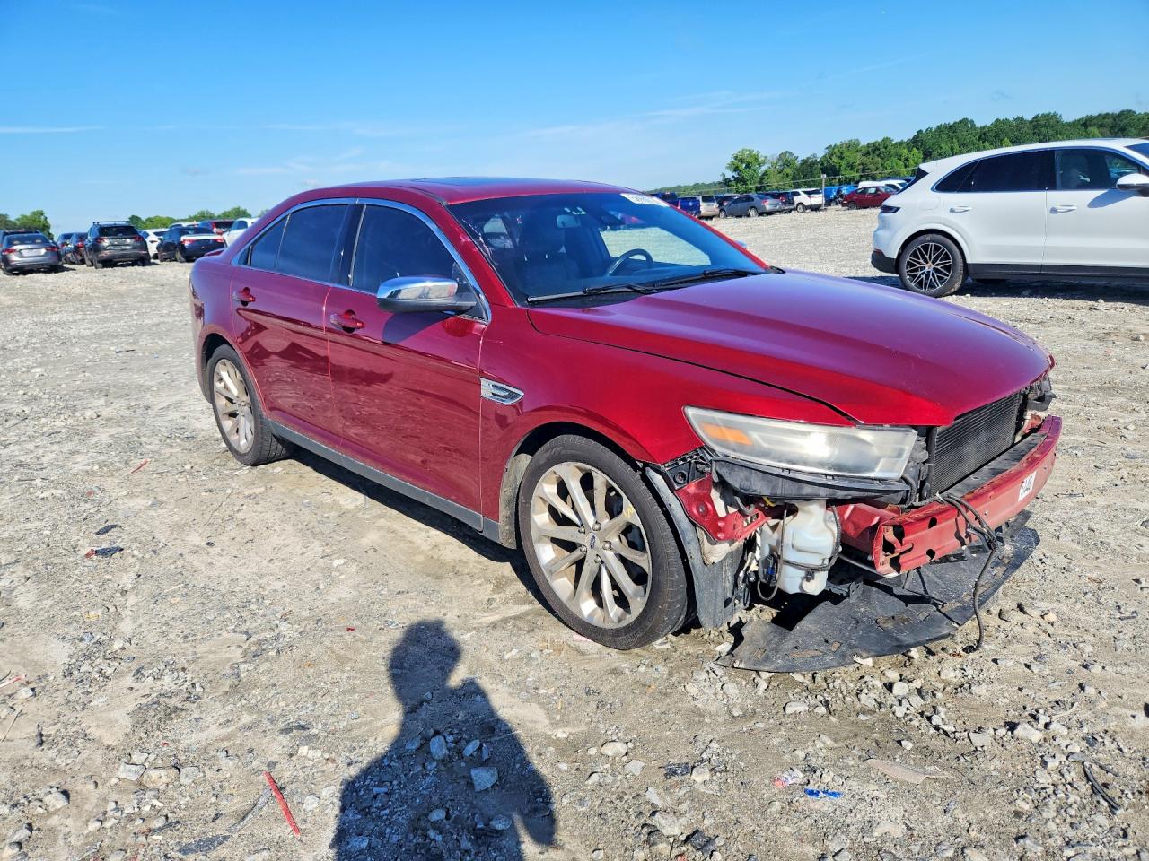 2015 Ford Taurus Limited Красный vin: 1FAHP2F98FG184268