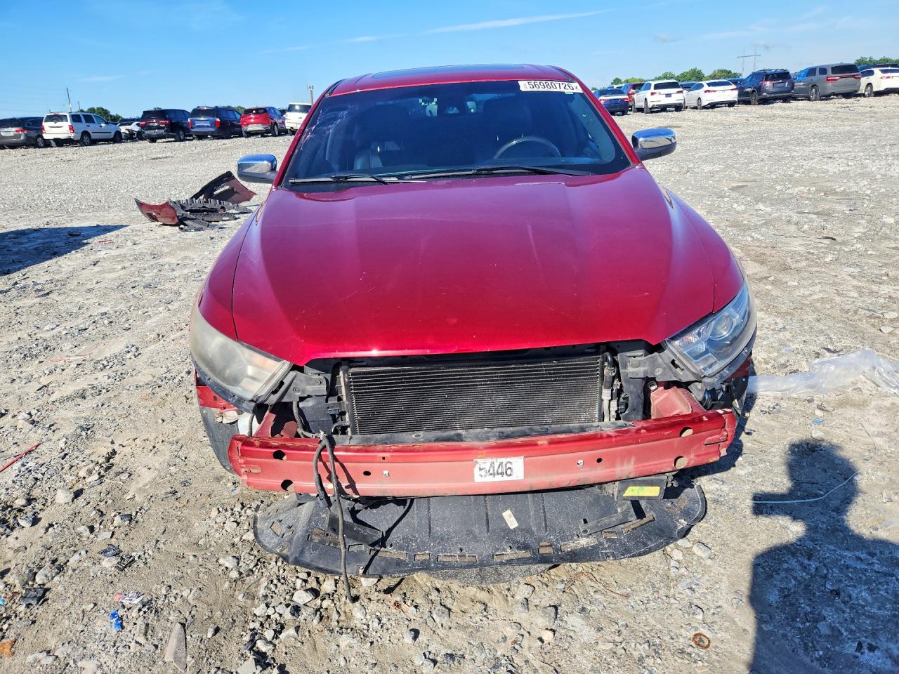 2015 Ford Taurus Limited Красный vin: 1FAHP2F98FG184268