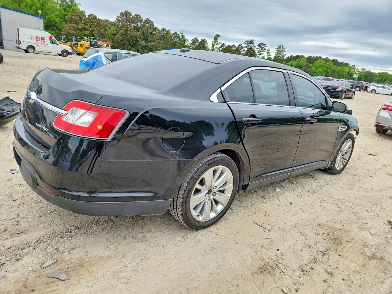 2012 Ford Taurus Limited Black vin: 1FAHP2FW0CG106083